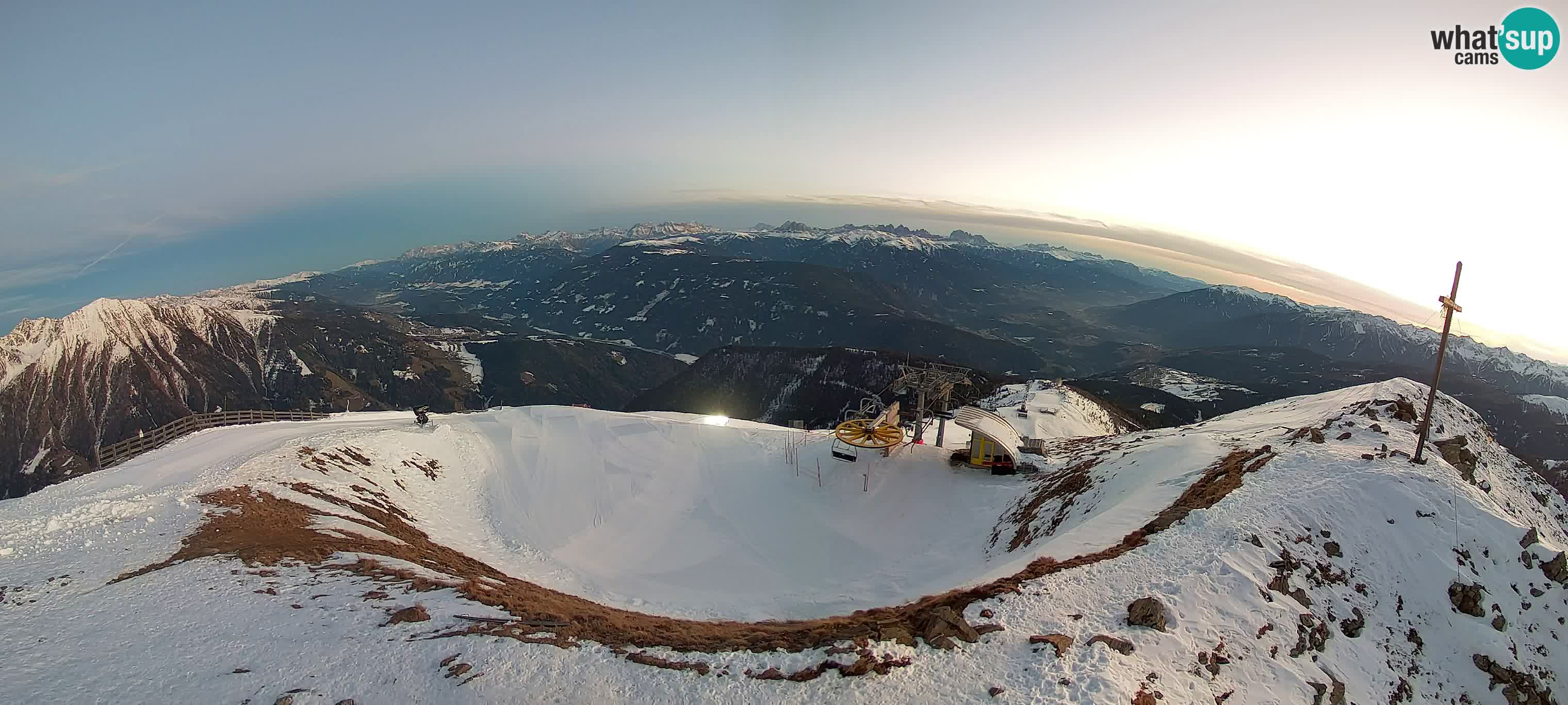 Spletna kamera Gitschlift / sedežnica Gitsch – Zgornja postaja (2.512 m)