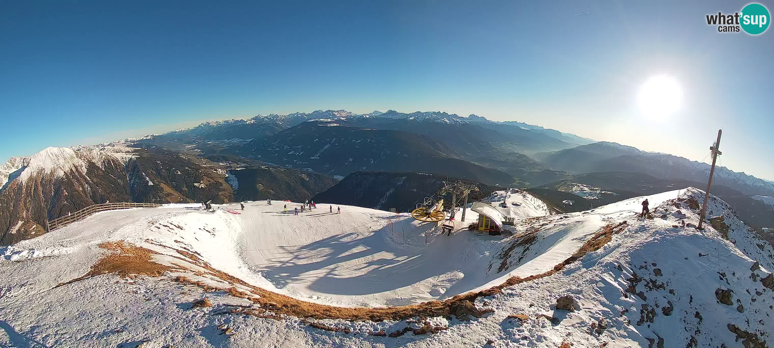 Spletna kamera Gitschlift / sedežnica Gitsch – Zgornja postaja (2.512 m)