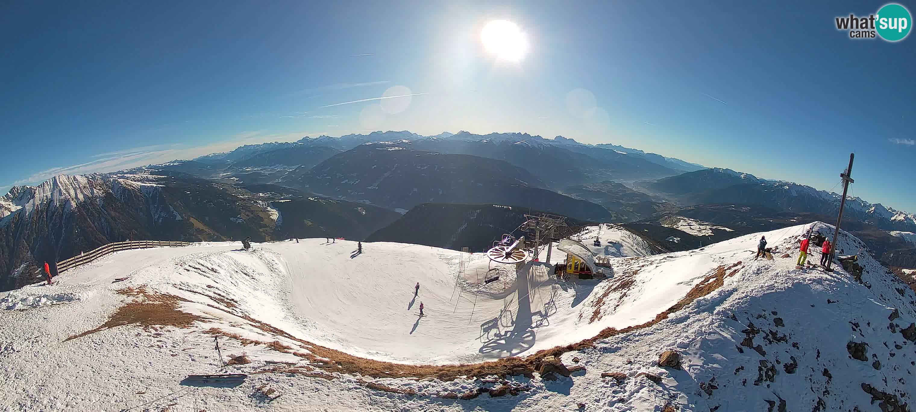 Spletna kamera Gitschlift / sedežnica Gitsch – Zgornja postaja (2.512 m)