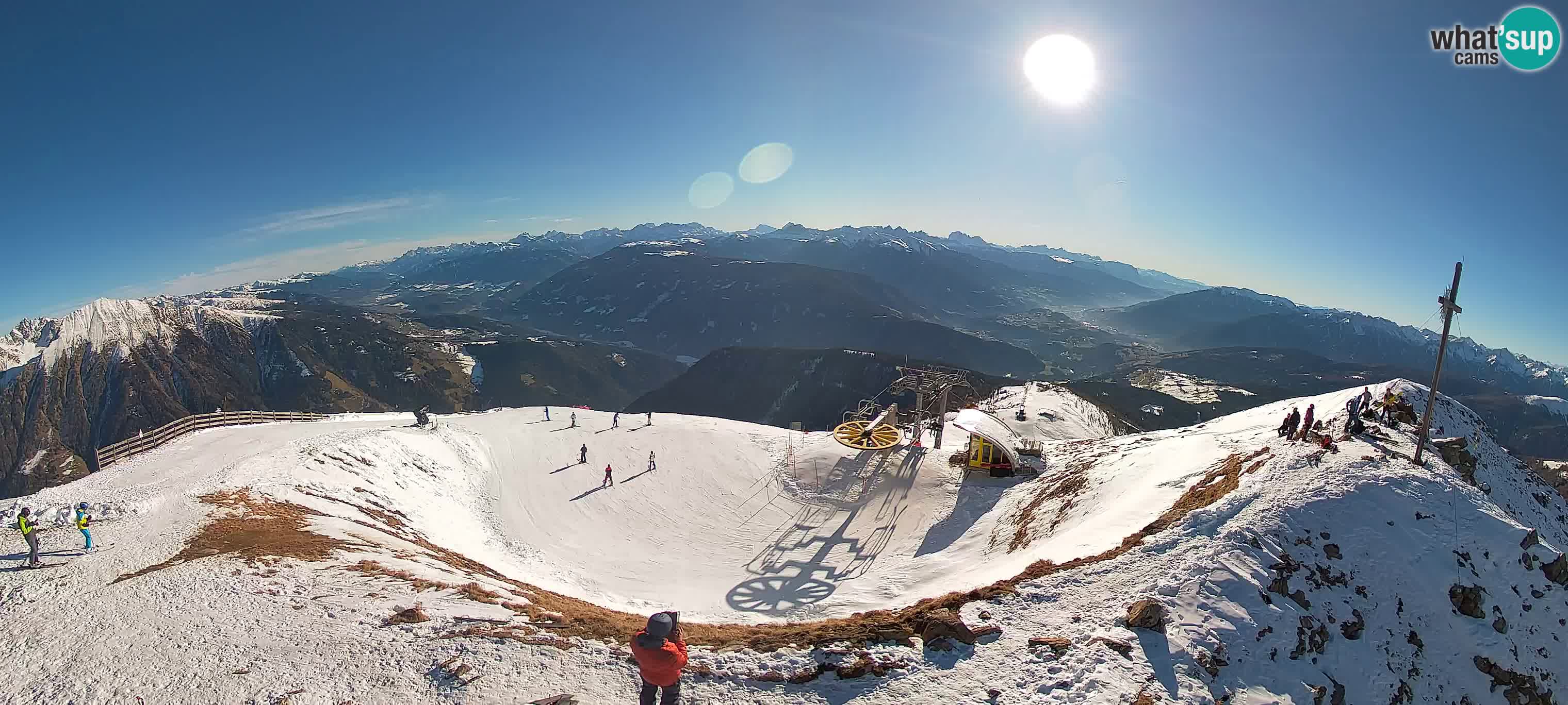 Spletna kamera Gitschlift / sedežnica Gitsch – Zgornja postaja (2.512 m)