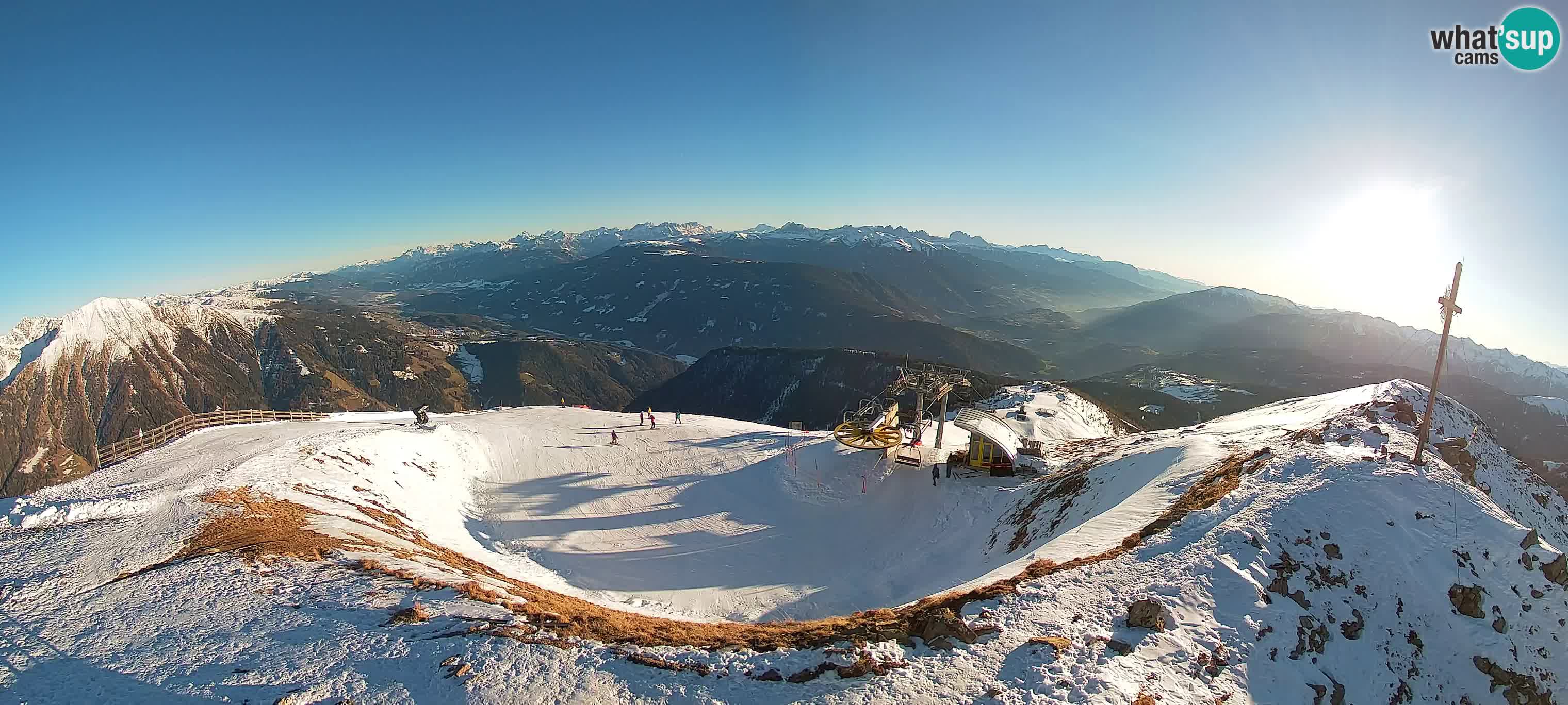 Spletna kamera Gitschlift / sedežnica Gitsch – Zgornja postaja (2.512 m)