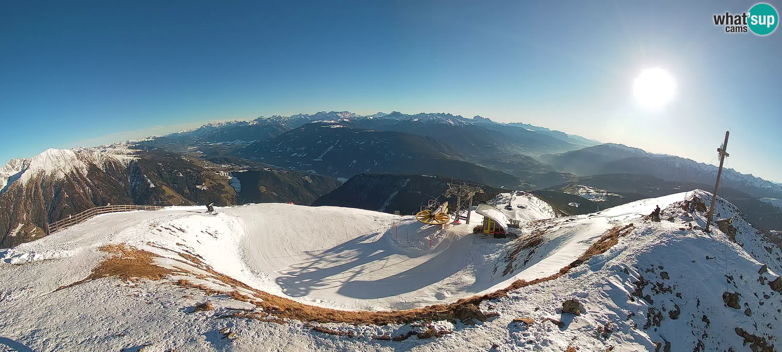 Spletna kamera Gitschlift / sedežnica Gitsch – Zgornja postaja (2.512 m)