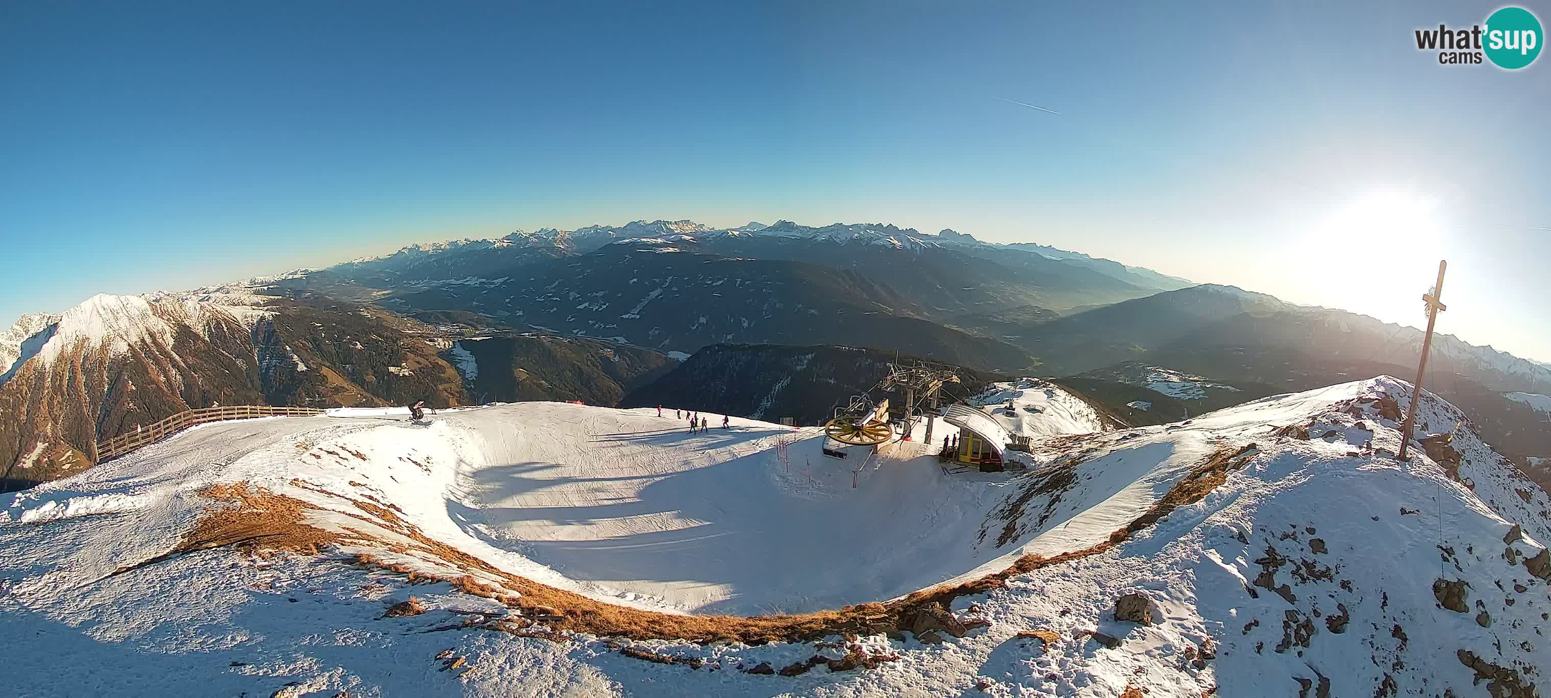 Spletna kamera Gitschlift / sedežnica Gitsch – Zgornja postaja (2.512 m)