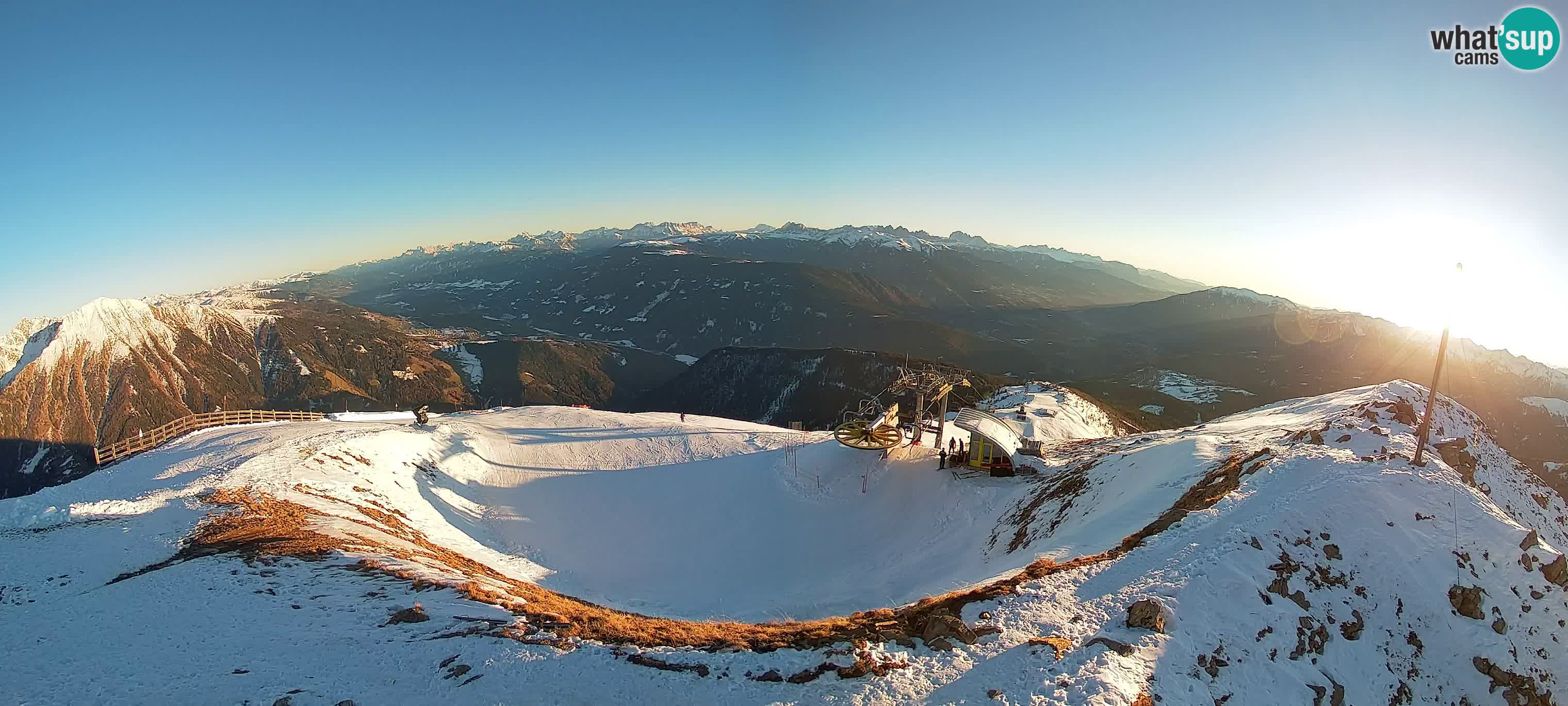 Spletna kamera Gitschlift / sedežnica Gitsch – Zgornja postaja (2.512 m)
