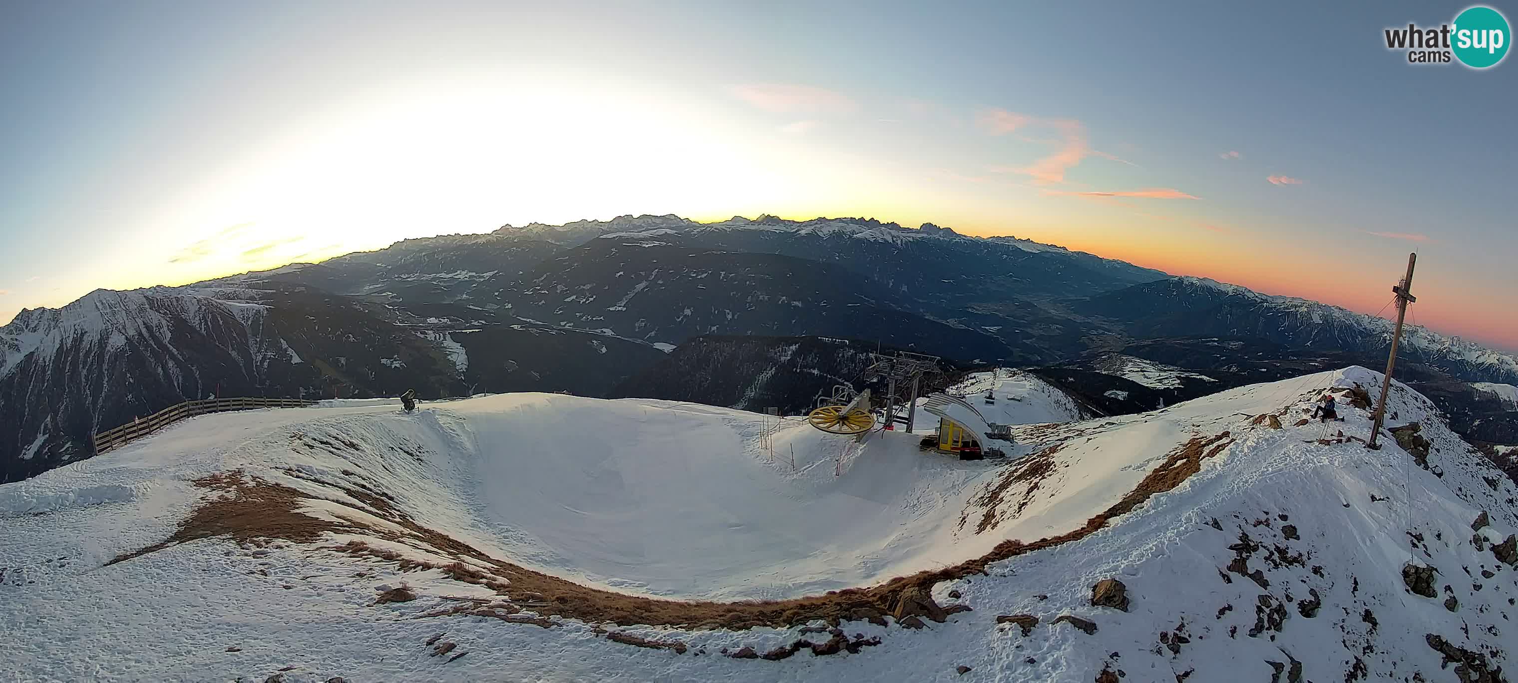 Spletna kamera Gitschlift / sedežnica Gitsch – Zgornja postaja (2.512 m)