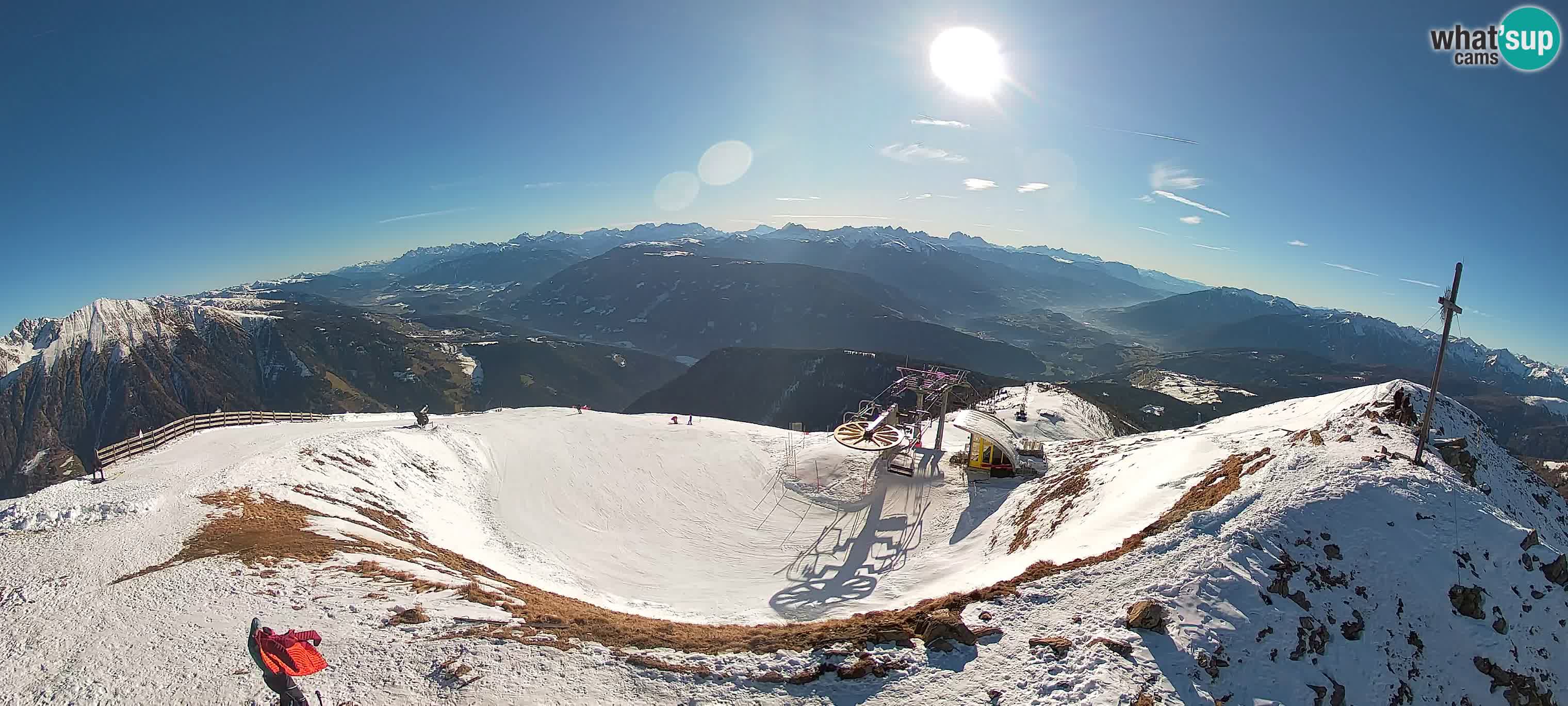Spletna kamera Gitschlift / sedežnica Gitsch – Zgornja postaja (2.512 m)