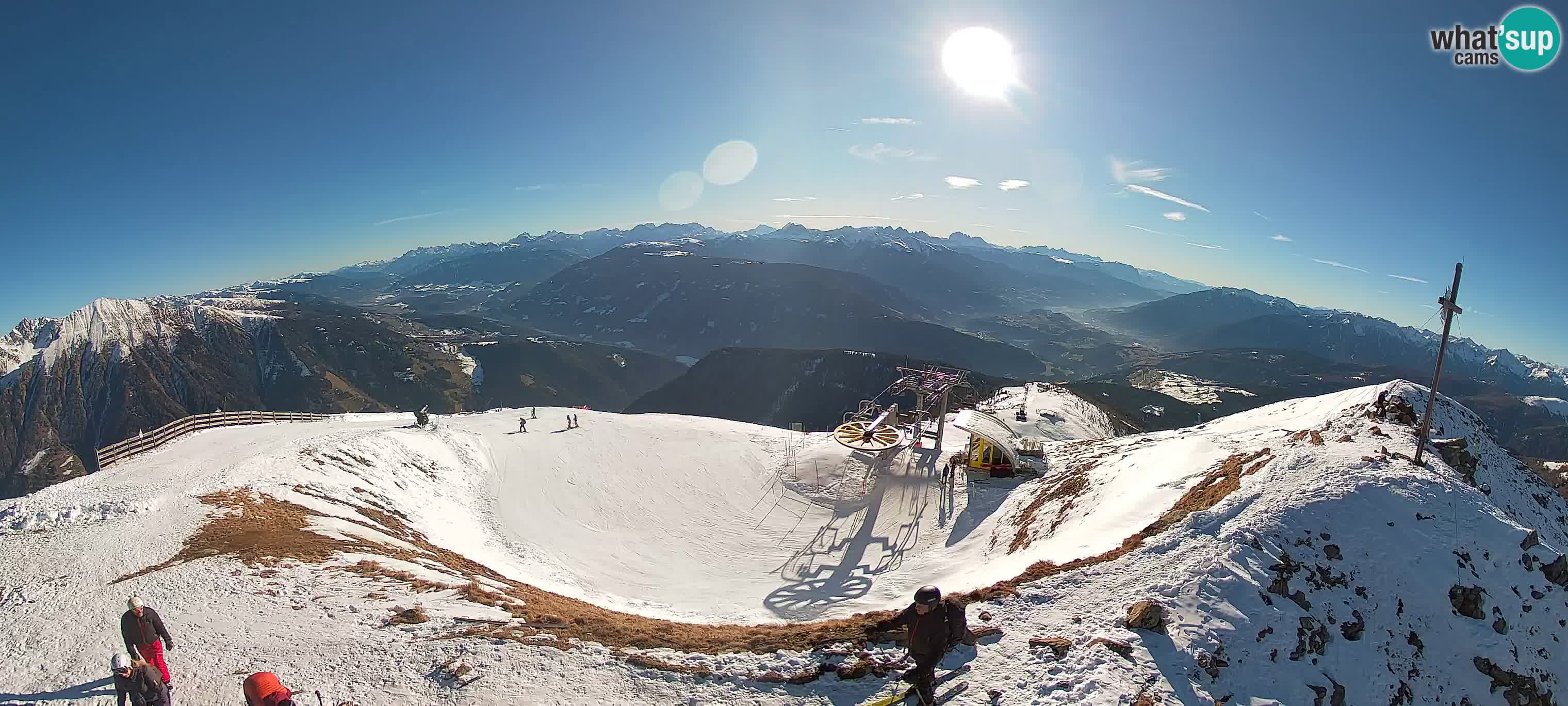 Spletna kamera Gitschlift / sedežnica Gitsch – Zgornja postaja (2.512 m)