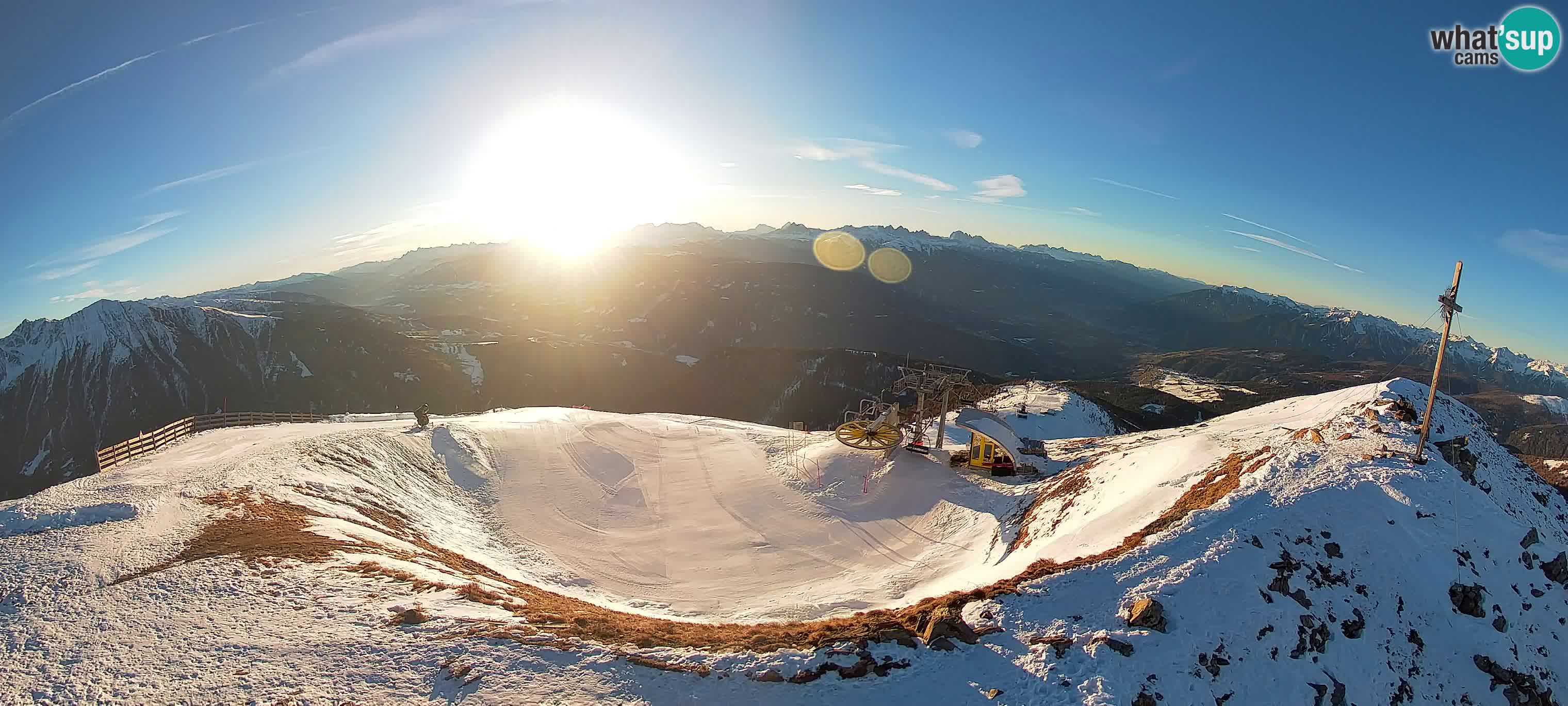 Spletna kamera Gitschlift / sedežnica Gitsch – Zgornja postaja (2.512 m)
