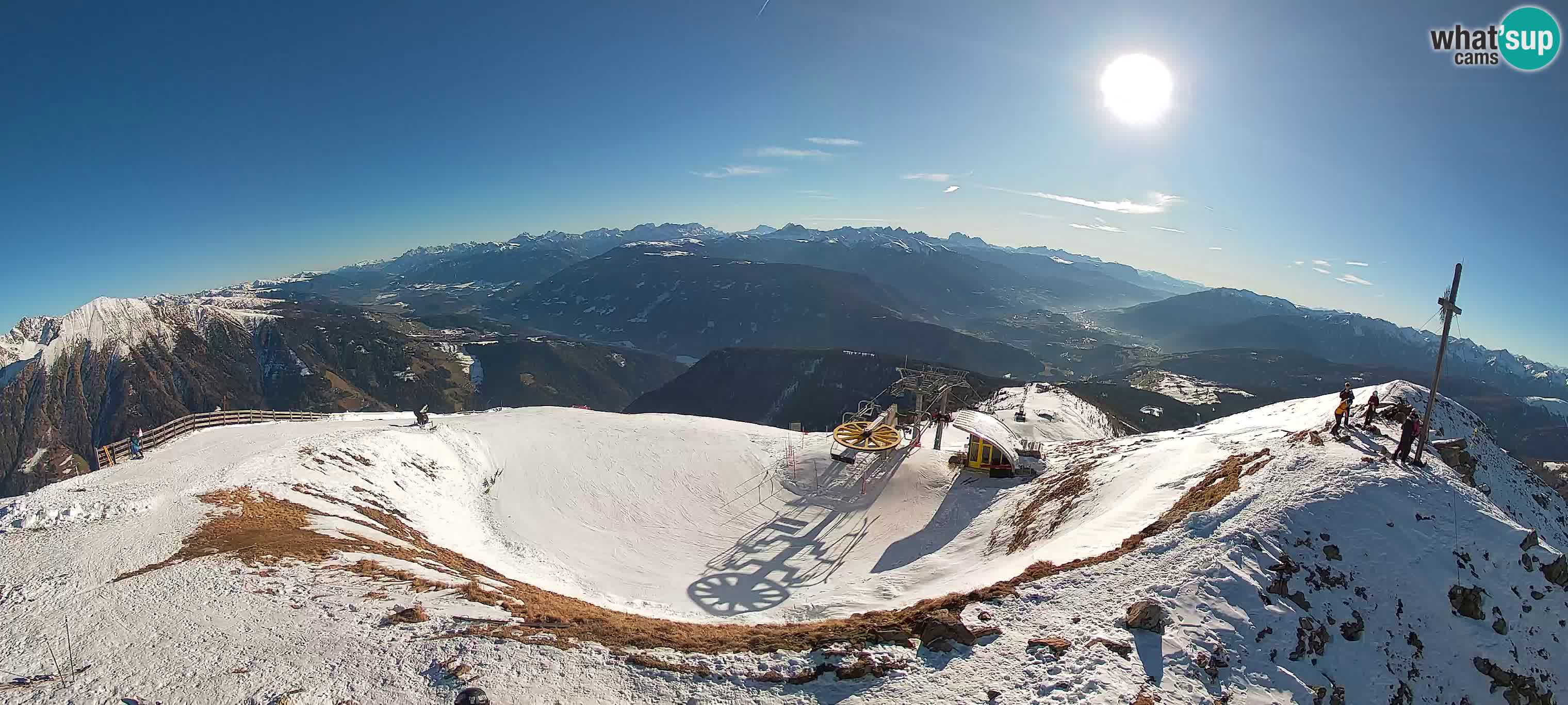 Spletna kamera Gitschlift / sedežnica Gitsch – Zgornja postaja (2.512 m)