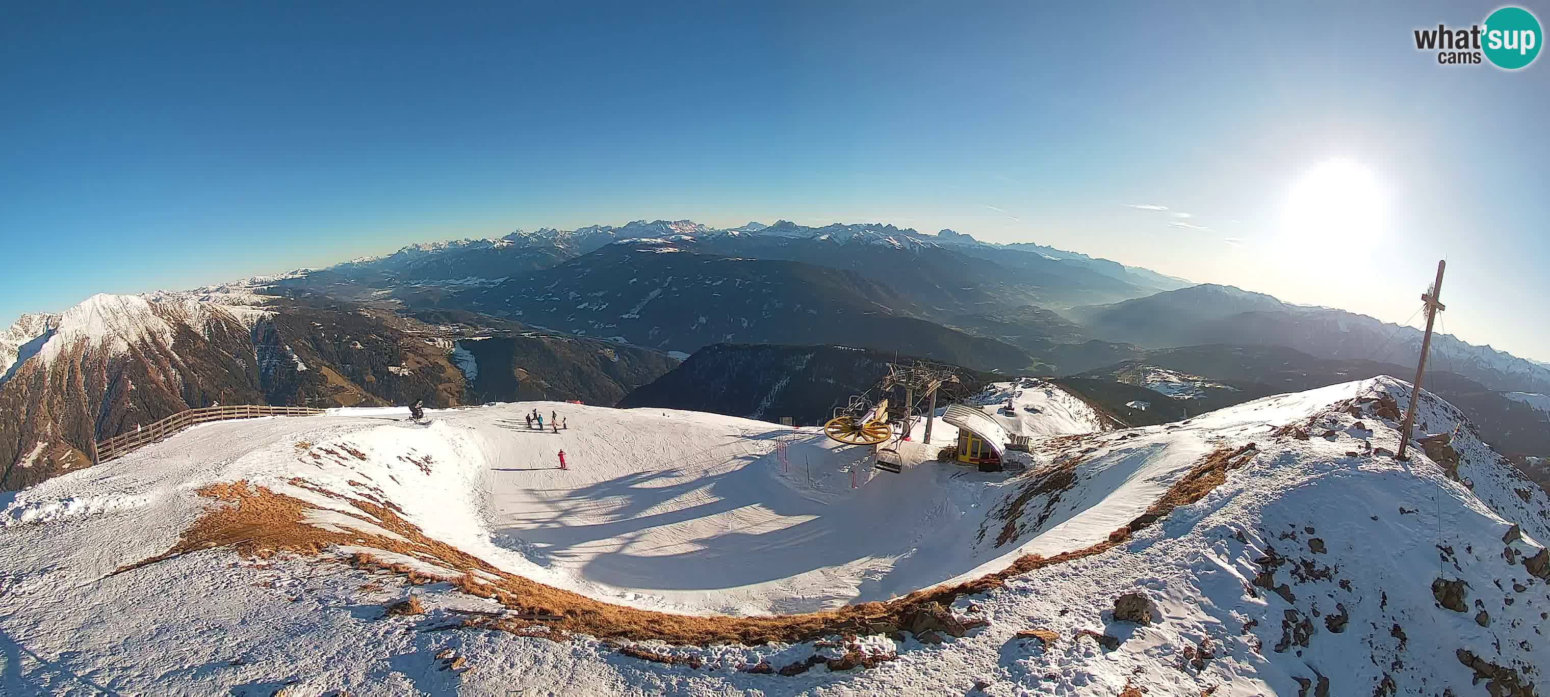 Spletna kamera Gitschlift / sedežnica Gitsch – Zgornja postaja (2.512 m)