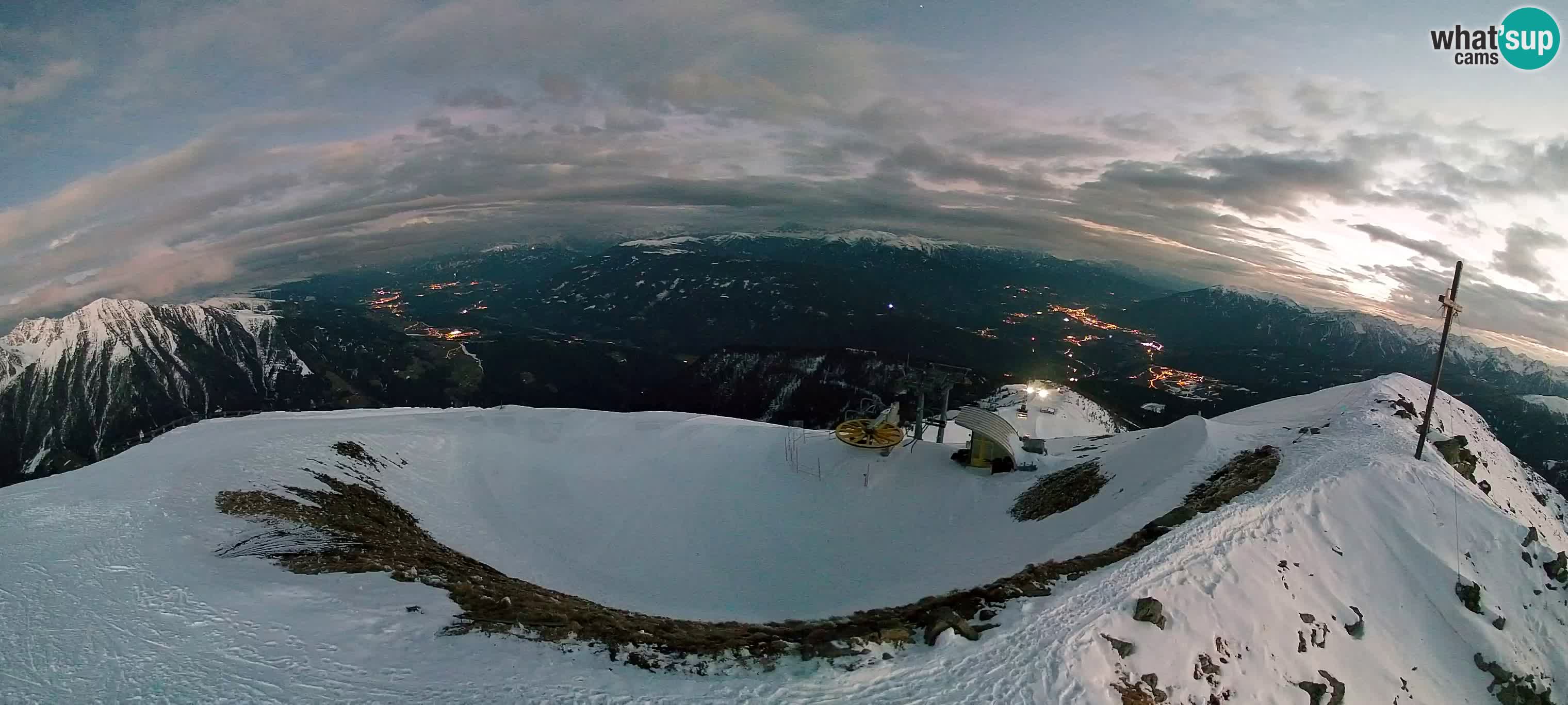 Spletna kamera Gitschlift / sedežnica Gitsch – Zgornja postaja (2.512 m)