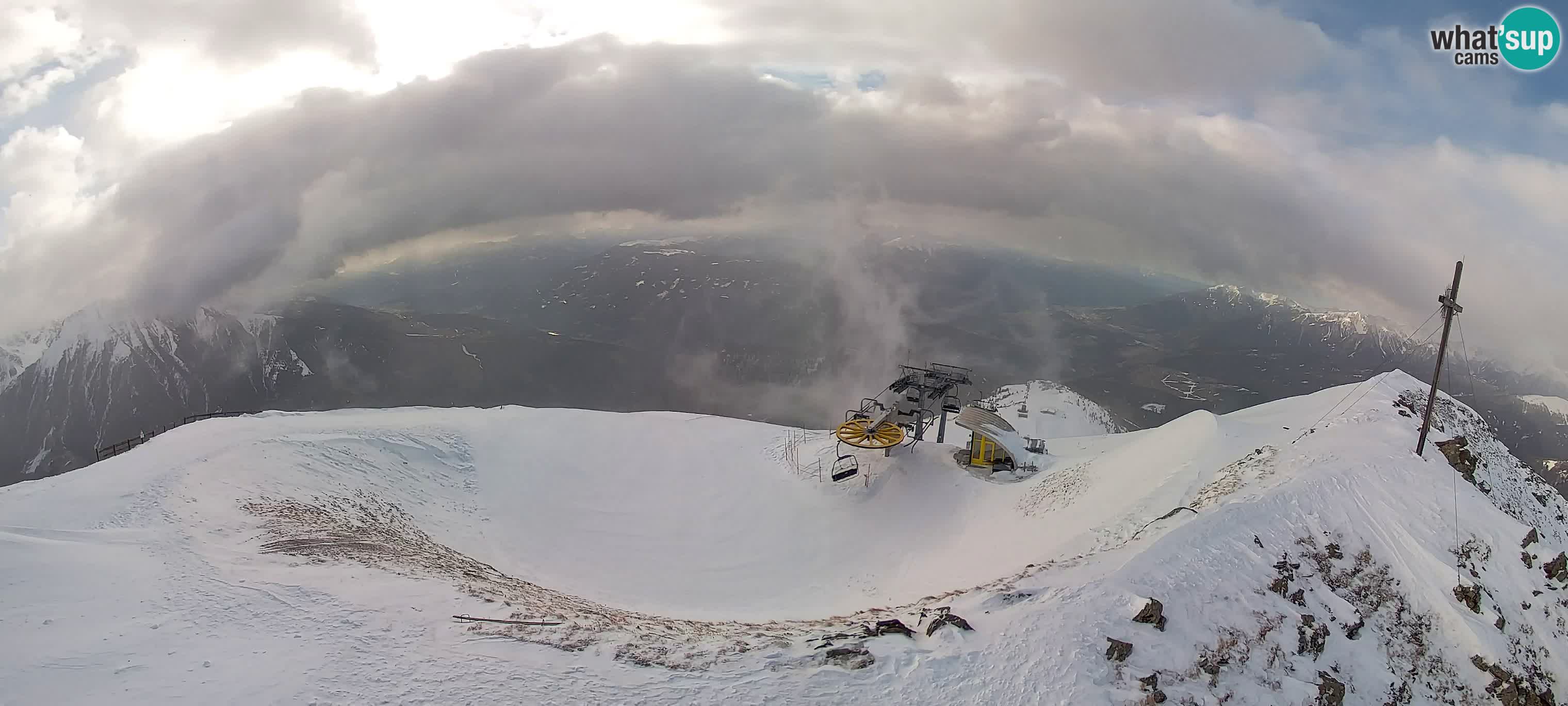 Spletna kamera Gitschlift / sedežnica Gitsch – Zgornja postaja (2.512 m)