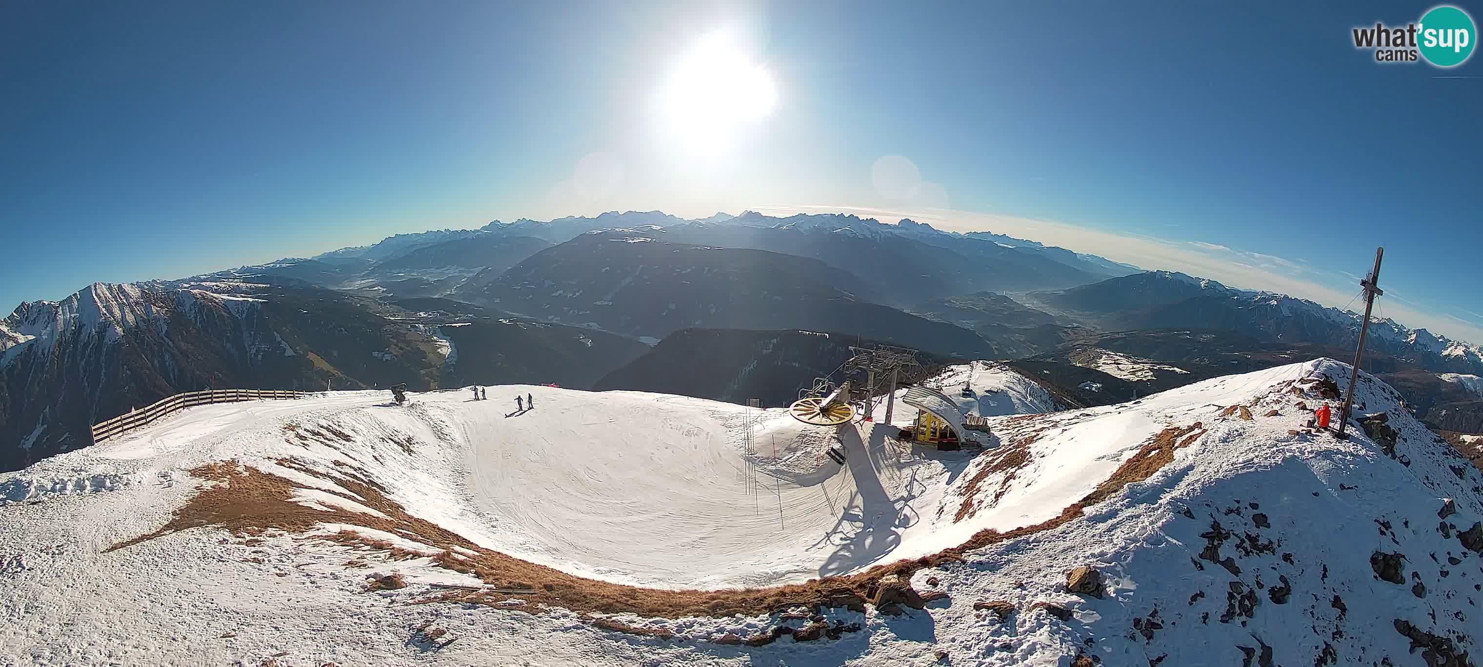 Spletna kamera Gitschlift / sedežnica Gitsch – Zgornja postaja (2.512 m)