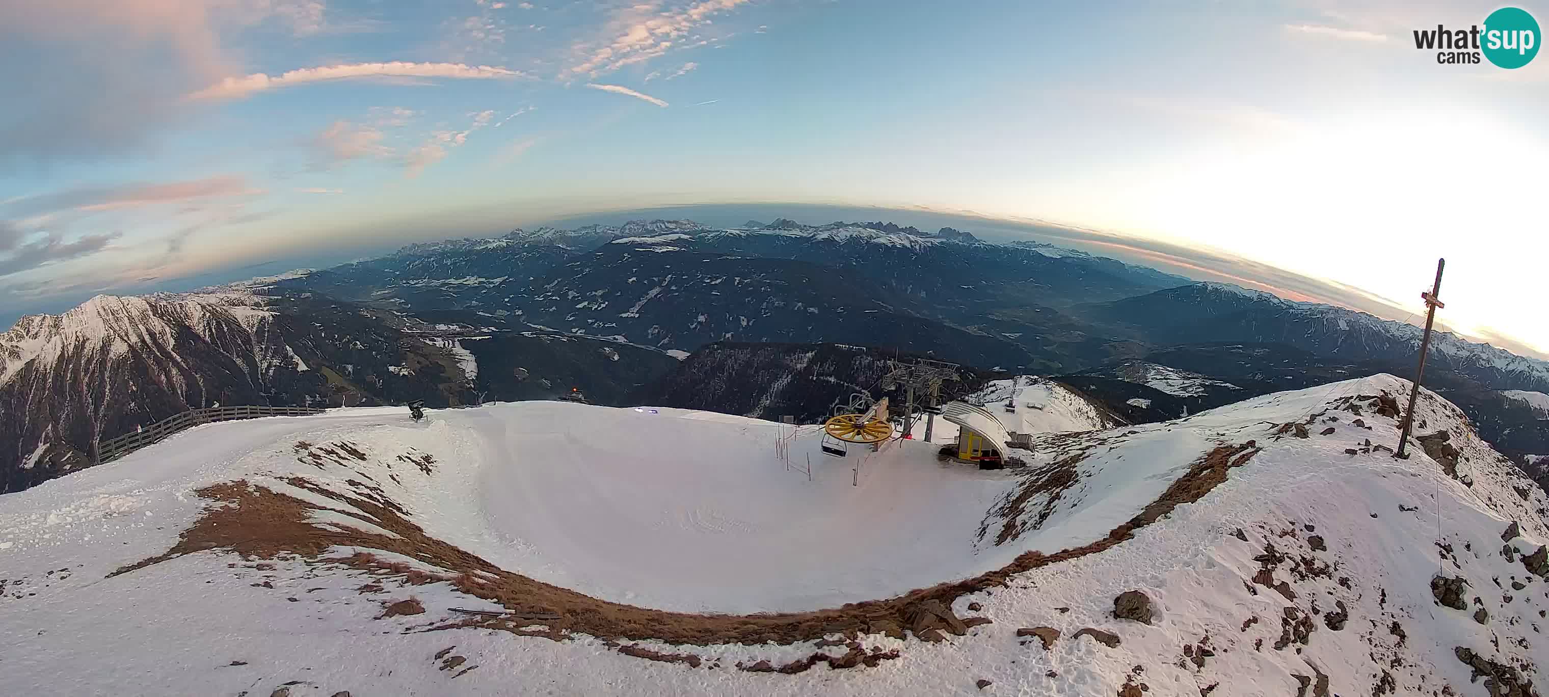 Spletna kamera Gitschlift / sedežnica Gitsch – Zgornja postaja (2.512 m)