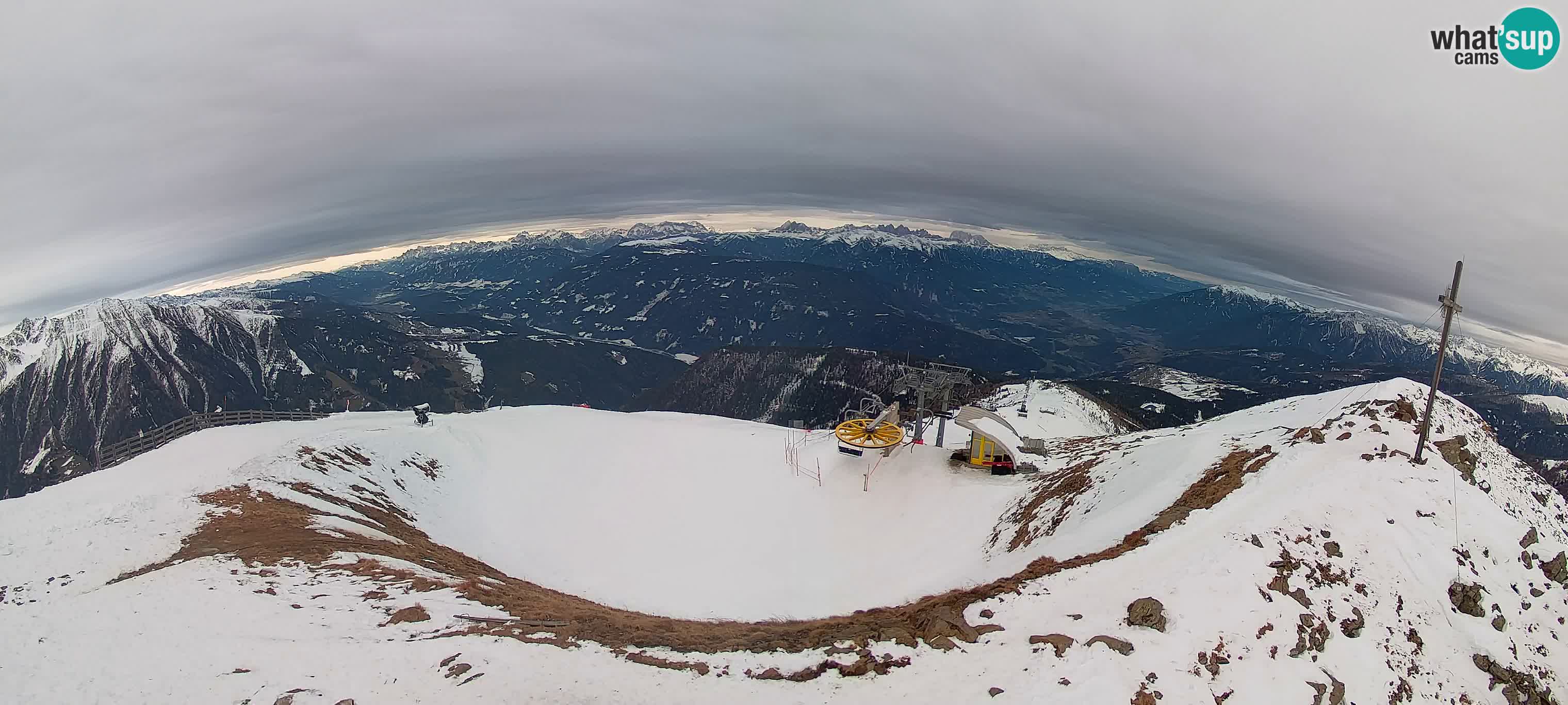 Spletna kamera Gitschlift / sedežnica Gitsch – Zgornja postaja (2.512 m)