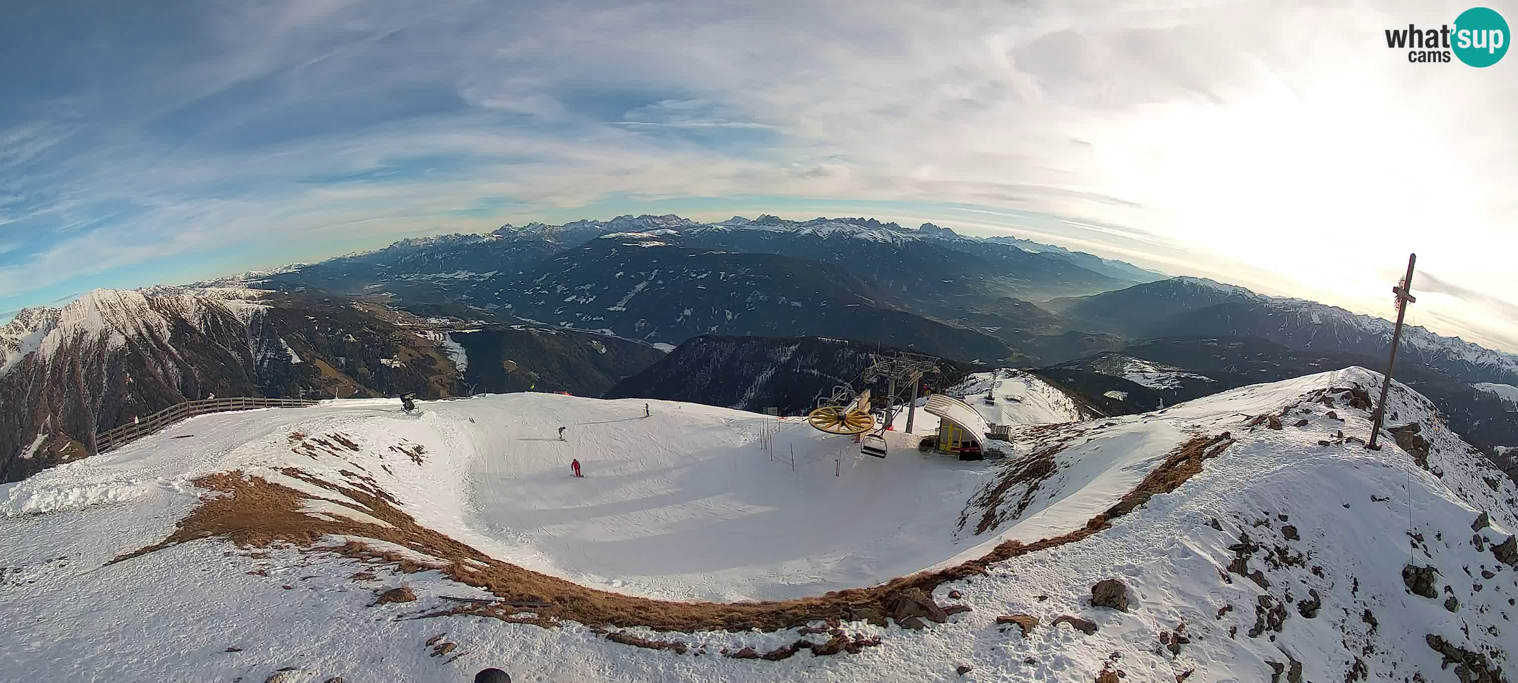 Spletna kamera Gitschlift / sedežnica Gitsch – Zgornja postaja (2.512 m)