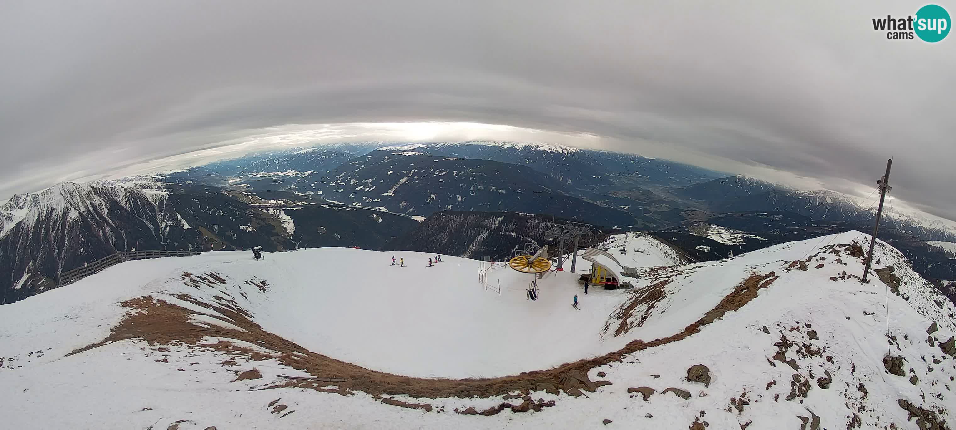 Spletna kamera Gitschlift / sedežnica Gitsch – Zgornja postaja (2.512 m)
