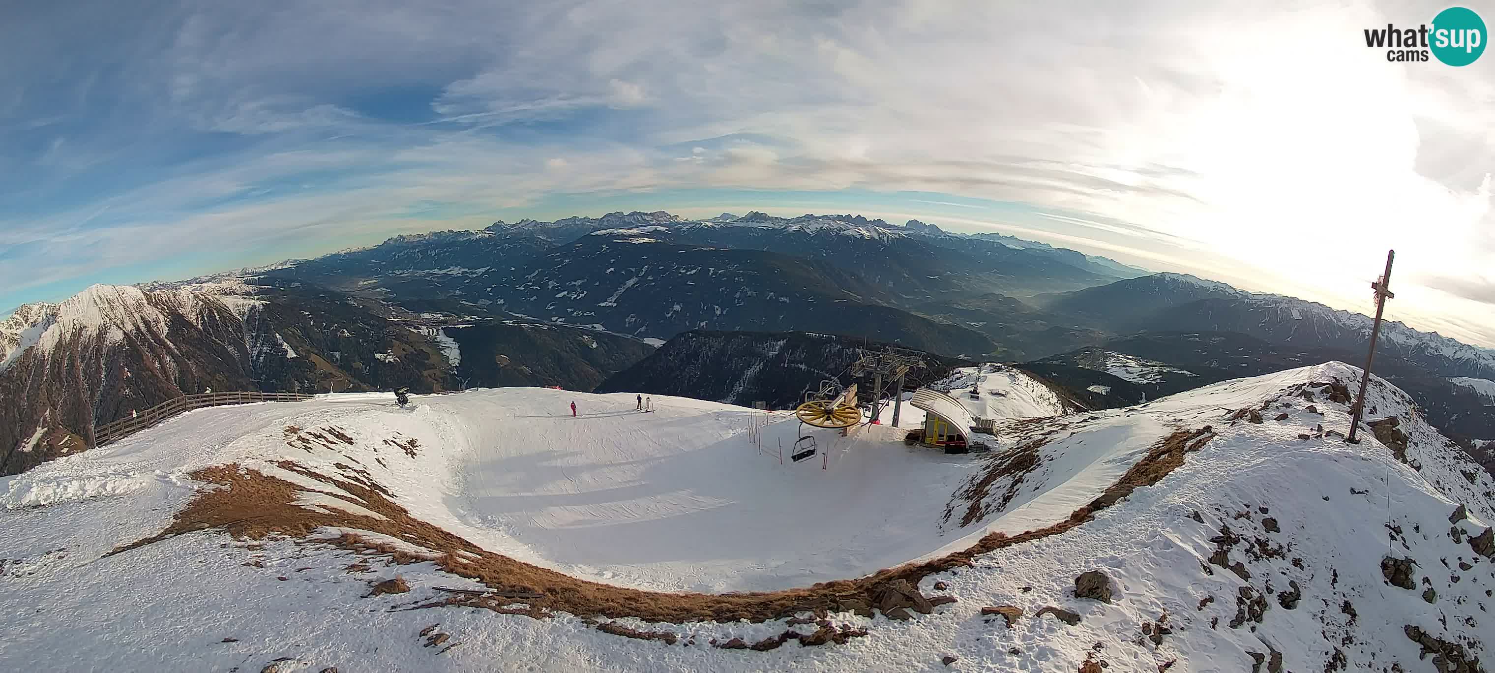 Spletna kamera Gitschlift / sedežnica Gitsch – Zgornja postaja (2.512 m)