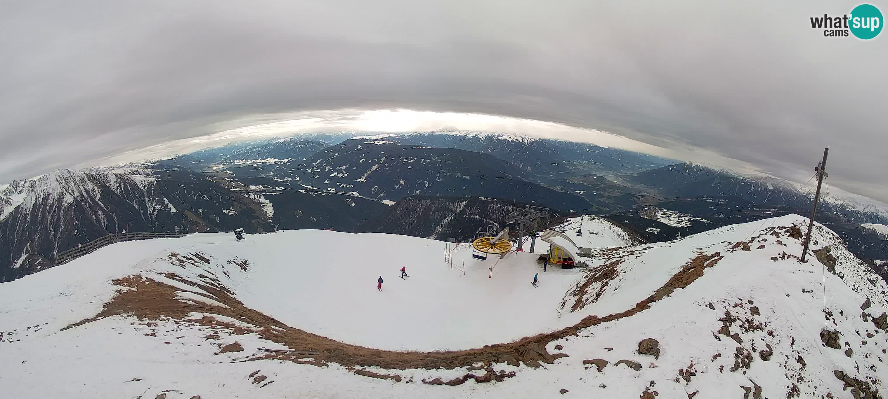 Spletna kamera Gitschlift / sedežnica Gitsch – Zgornja postaja (2.512 m)