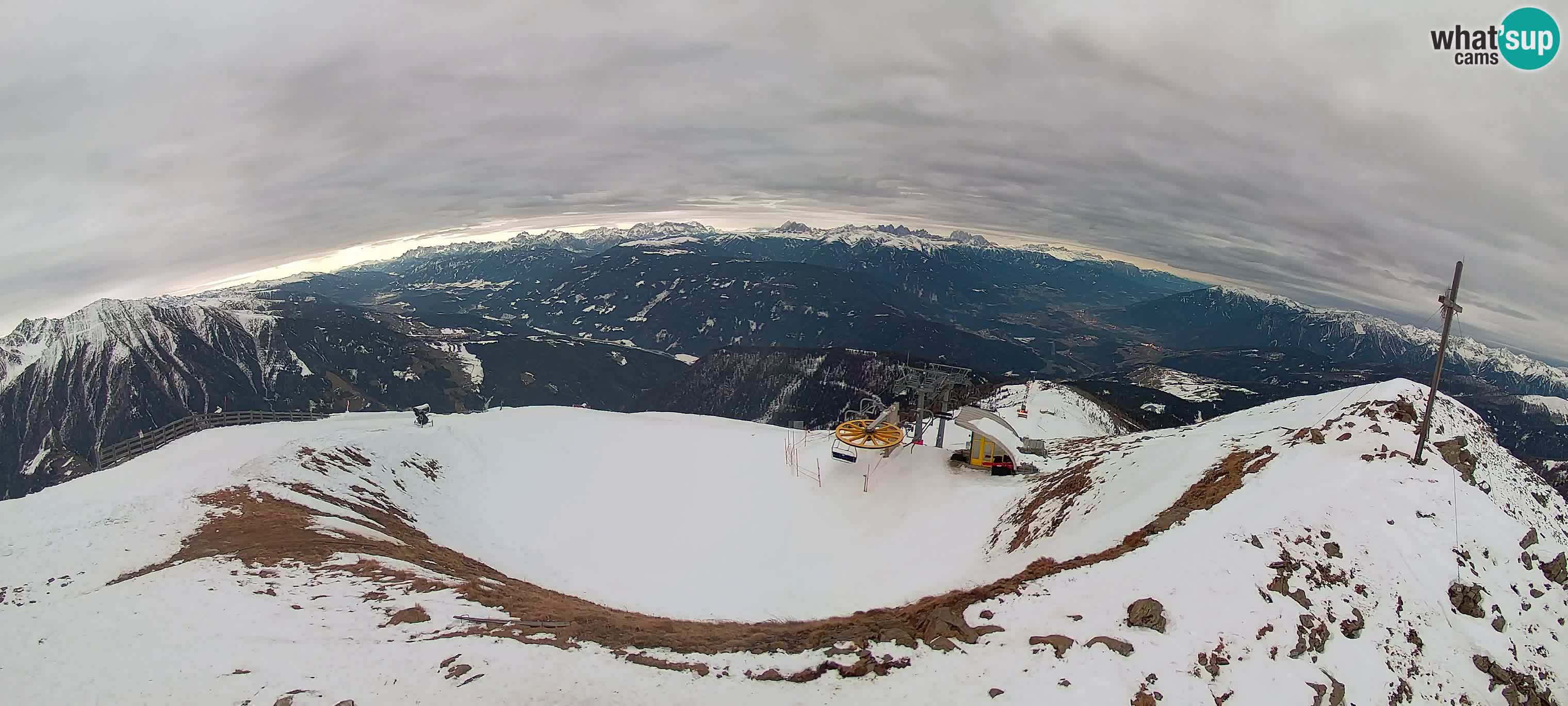 Spletna kamera Gitschlift / sedežnica Gitsch – Zgornja postaja (2.512 m)