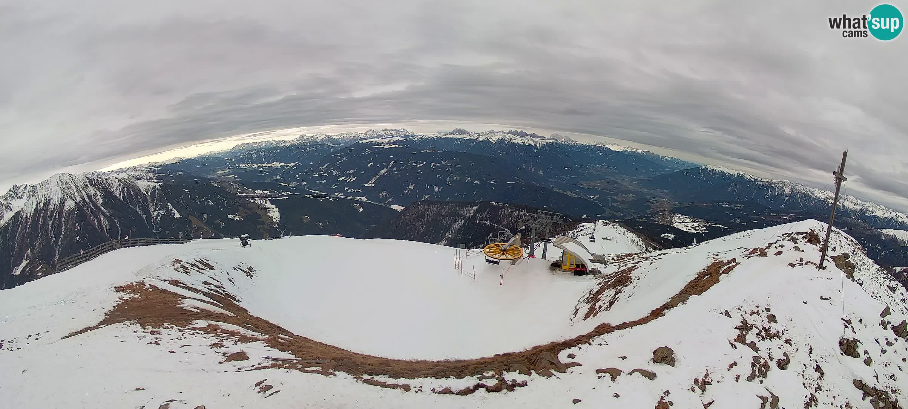Spletna kamera Gitschlift / sedežnica Gitsch – Zgornja postaja (2.512 m)