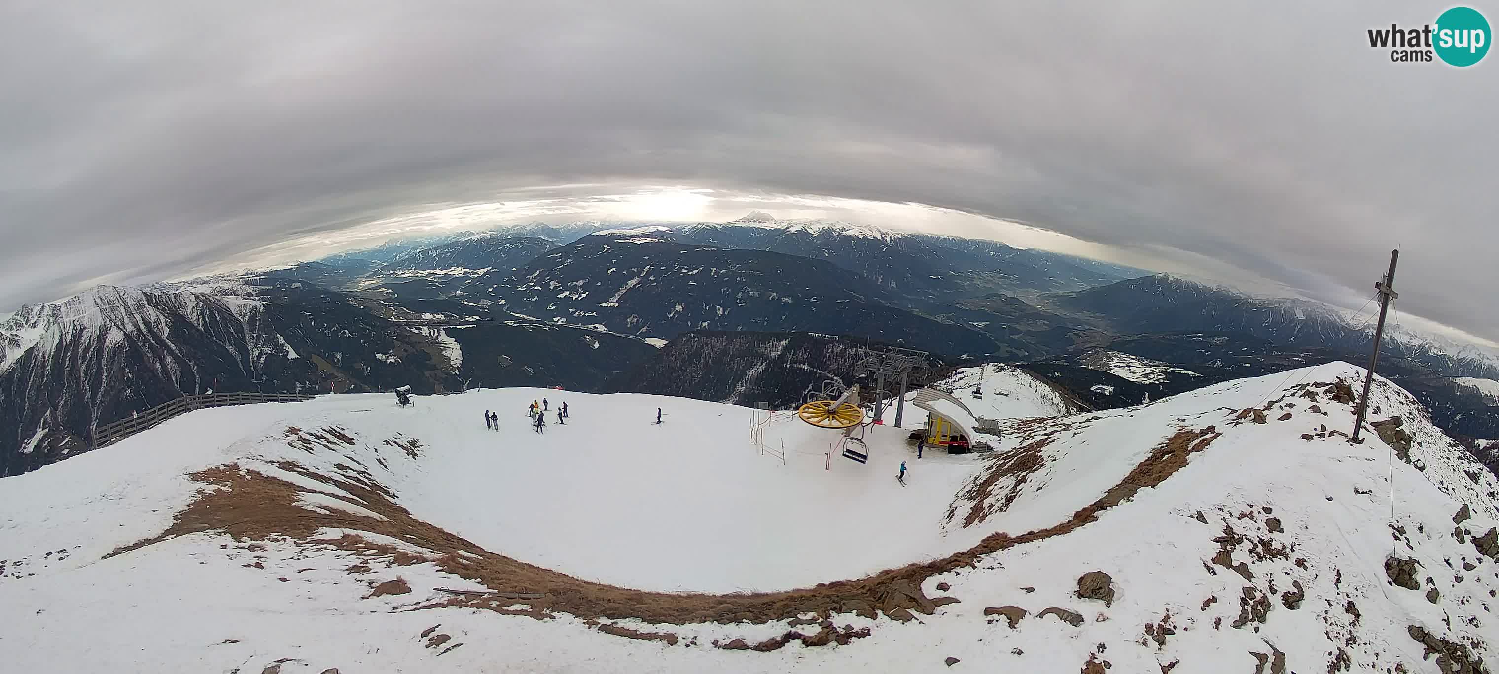 Spletna kamera Gitschlift / sedežnica Gitsch – Zgornja postaja (2.512 m)