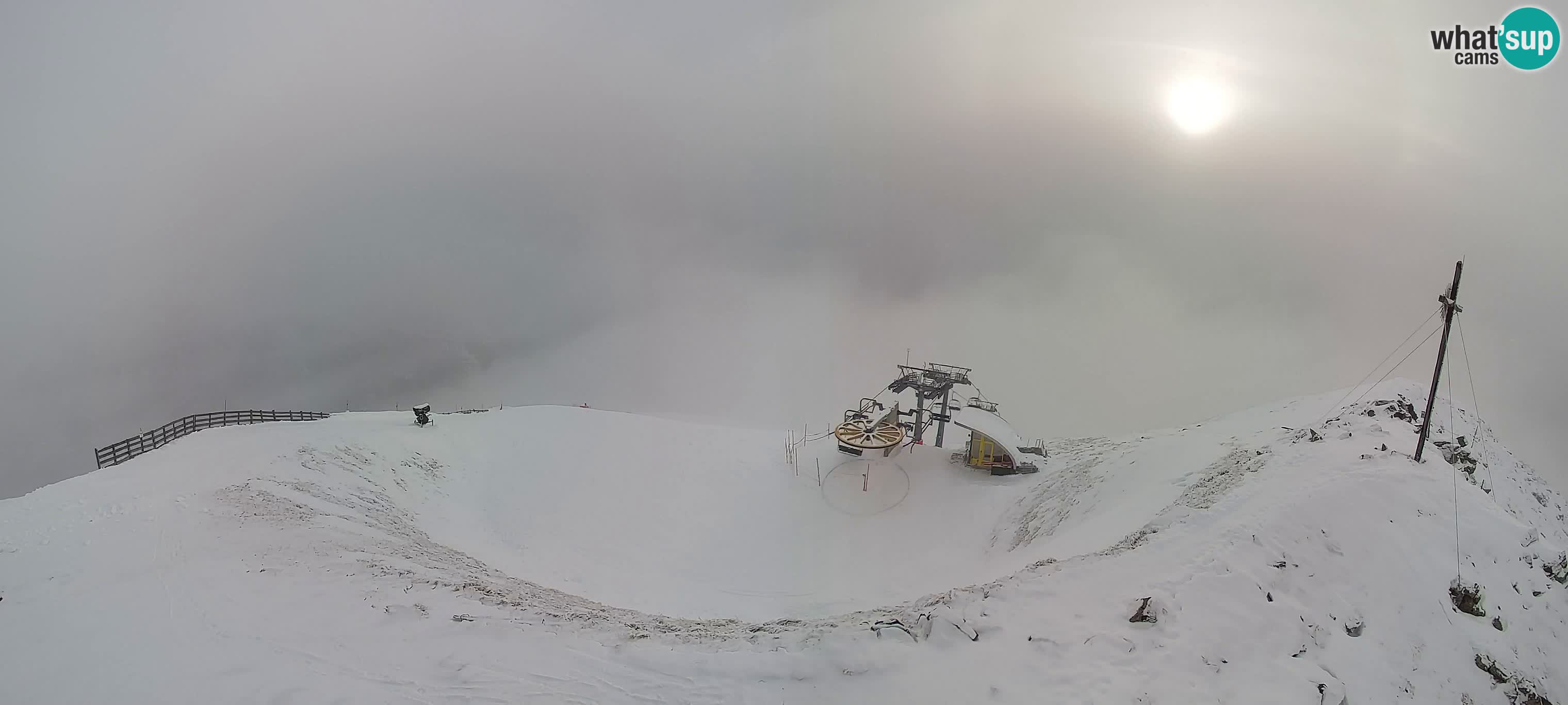 Spletna kamera Gitschlift / sedežnica Gitsch – Zgornja postaja (2.512 m)