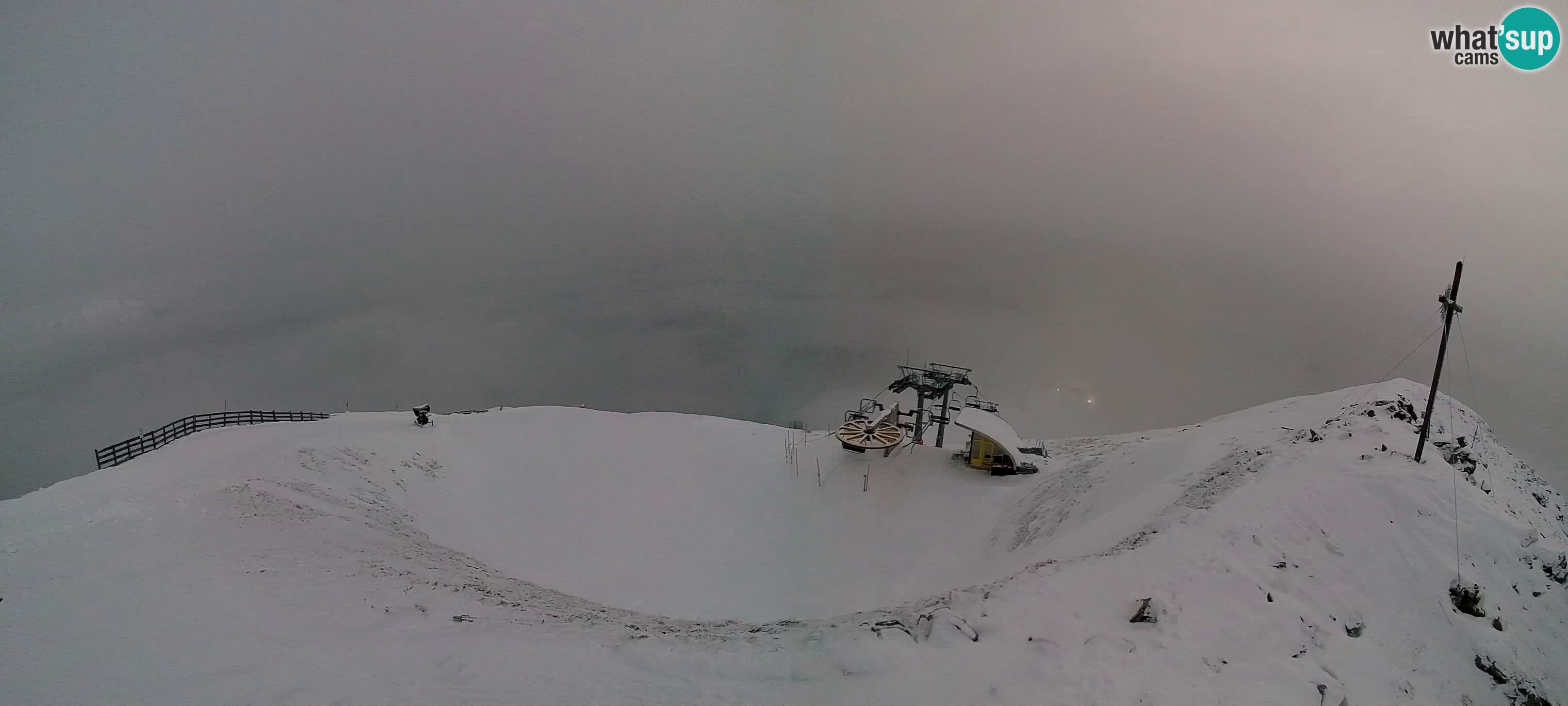 Spletna kamera Gitschlift / sedežnica Gitsch – Zgornja postaja (2.512 m)