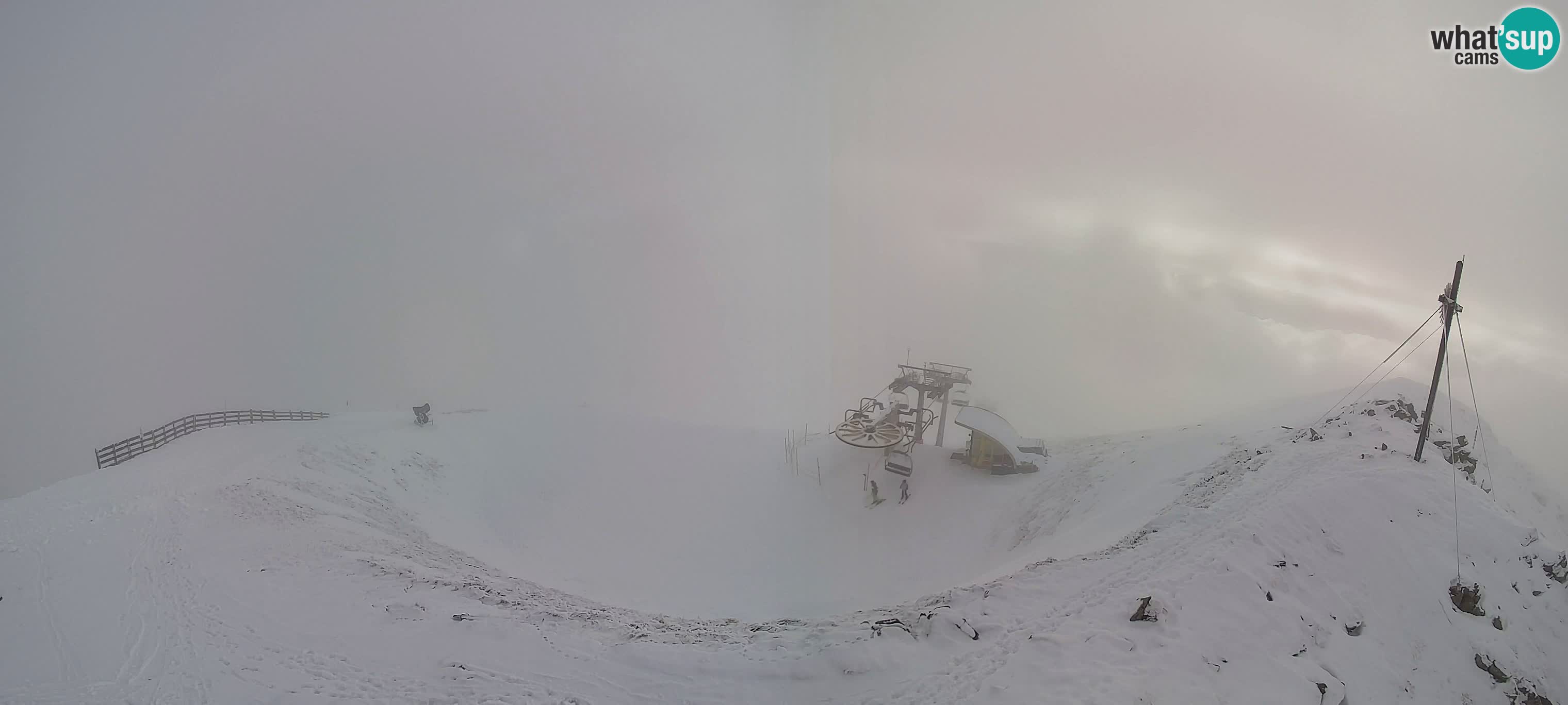 Spletna kamera Gitschlift / sedežnica Gitsch – Zgornja postaja (2.512 m)