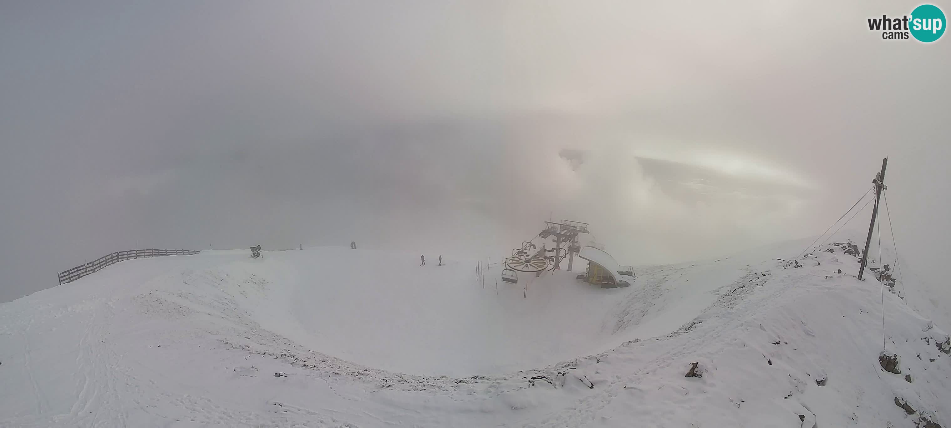 Spletna kamera Gitschlift / sedežnica Gitsch – Zgornja postaja (2.512 m)