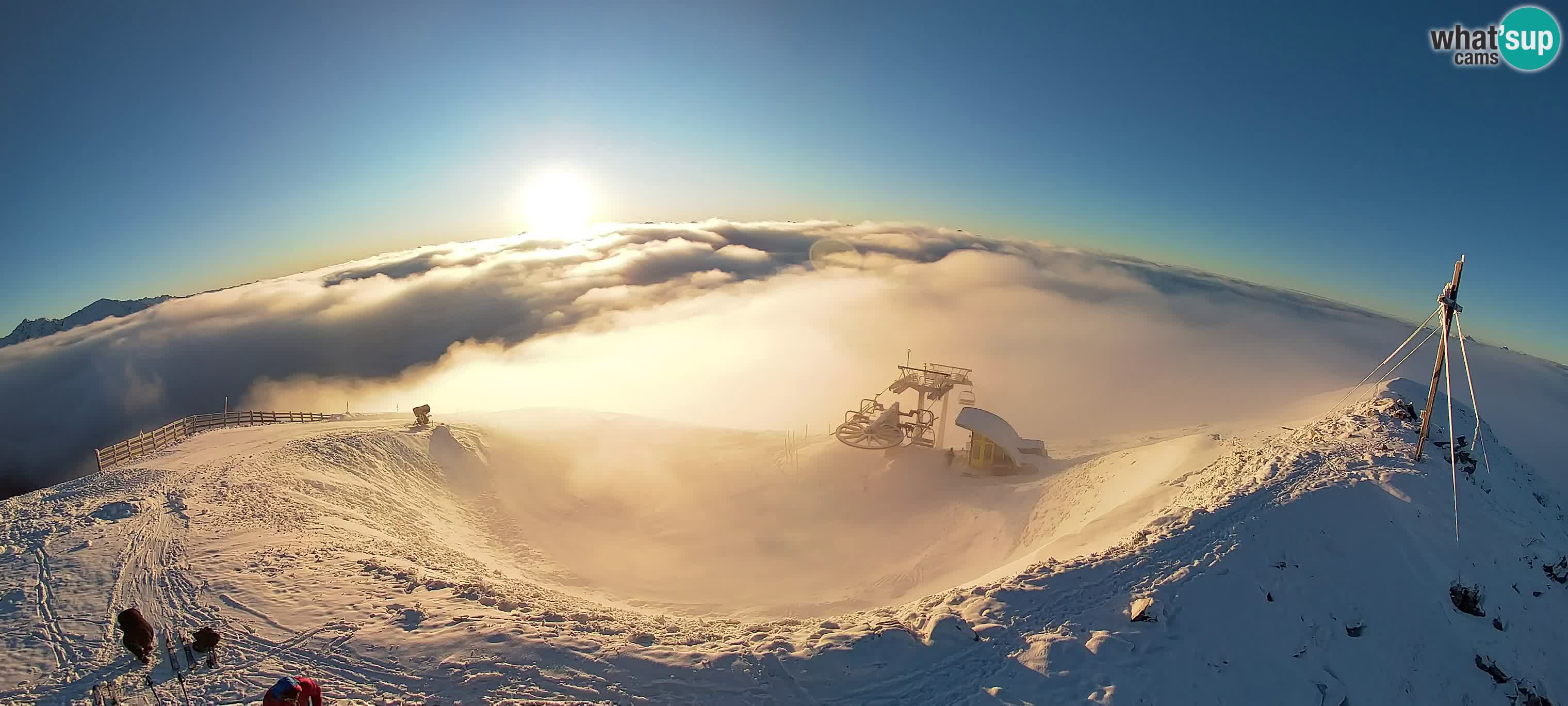 Web kamera Gitschlift / žičara Gitsch – Gornja stanica (2.512 m)