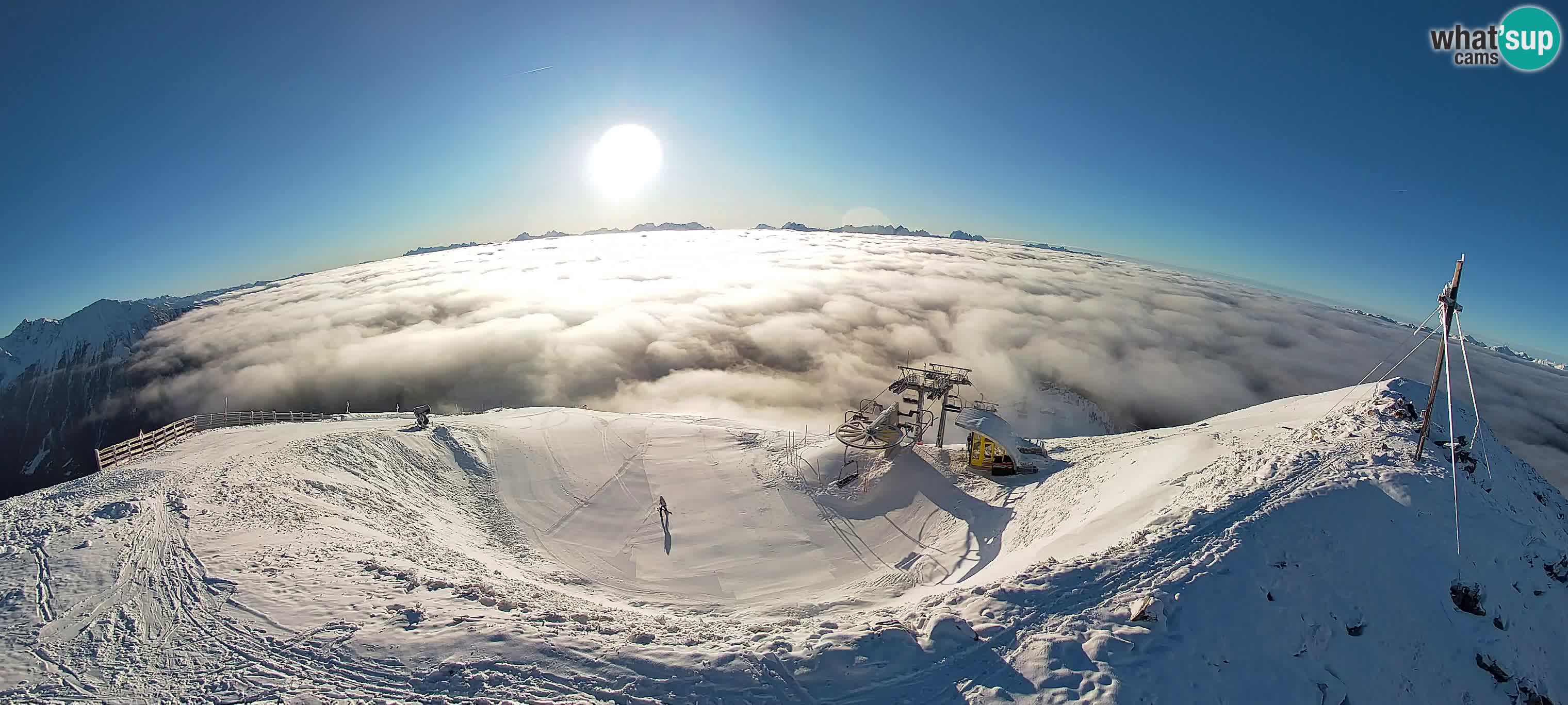 Spletna kamera Gitschlift / sedežnica Gitsch – Zgornja postaja (2.512 m)