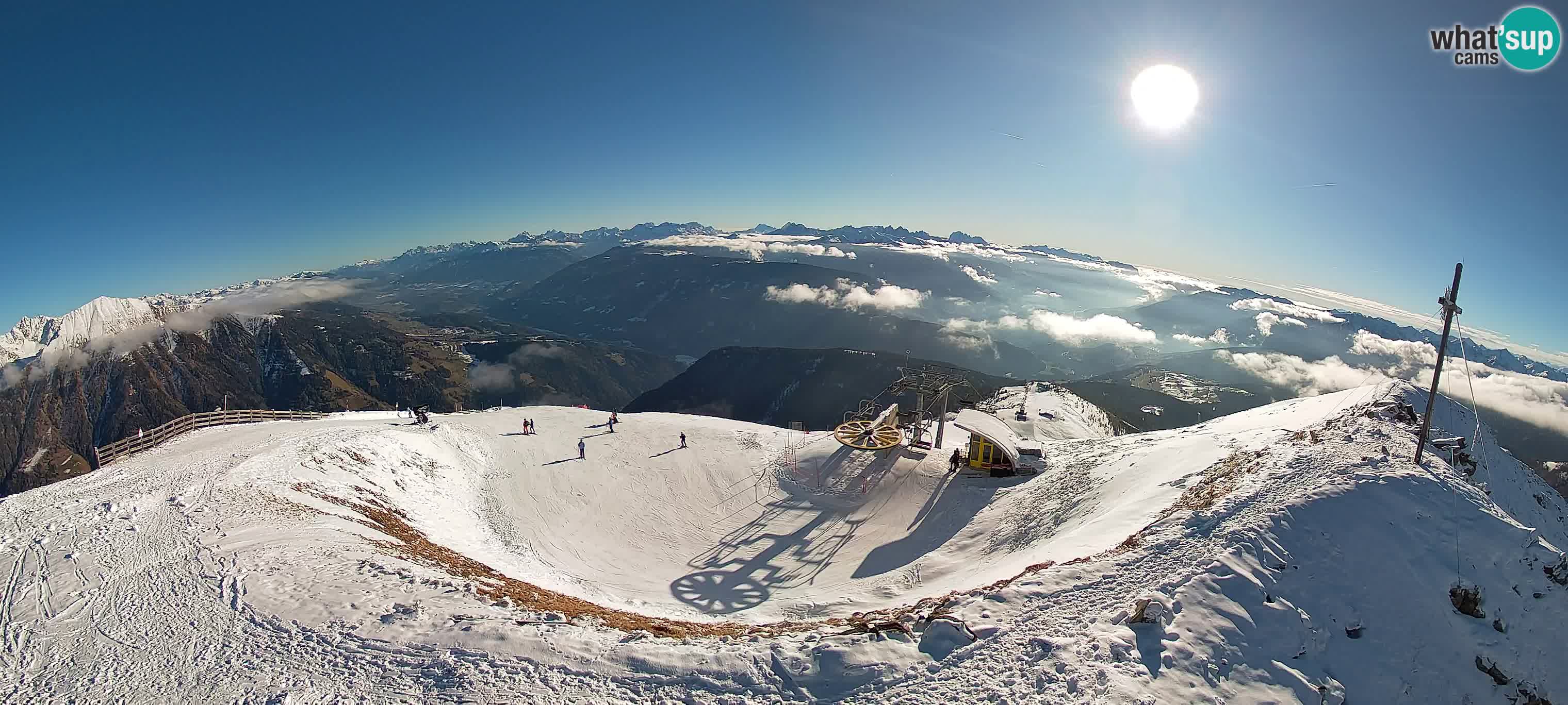 Spletna kamera Gitschlift / sedežnica Gitsch – Zgornja postaja (2.512 m)
