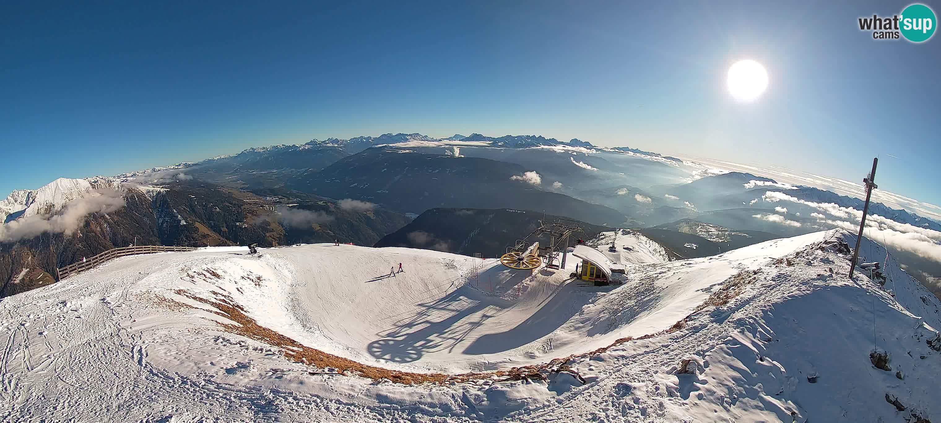 Spletna kamera Gitschlift / sedežnica Gitsch – Zgornja postaja (2.512 m)