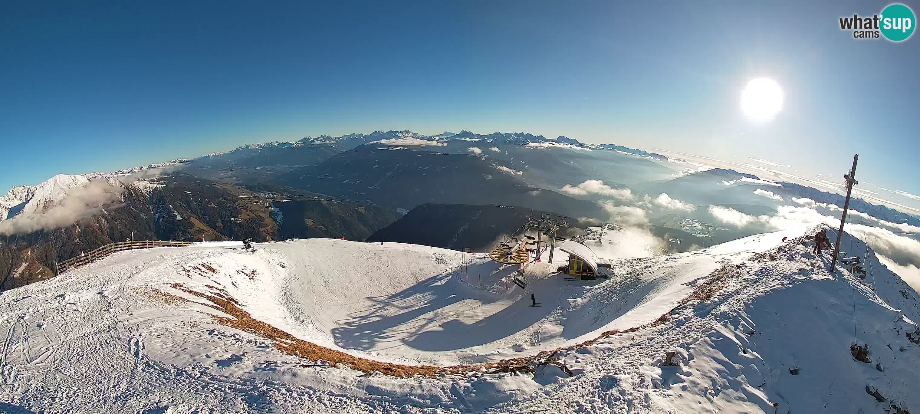 Spletna kamera Gitschlift / sedežnica Gitsch – Zgornja postaja (2.512 m)