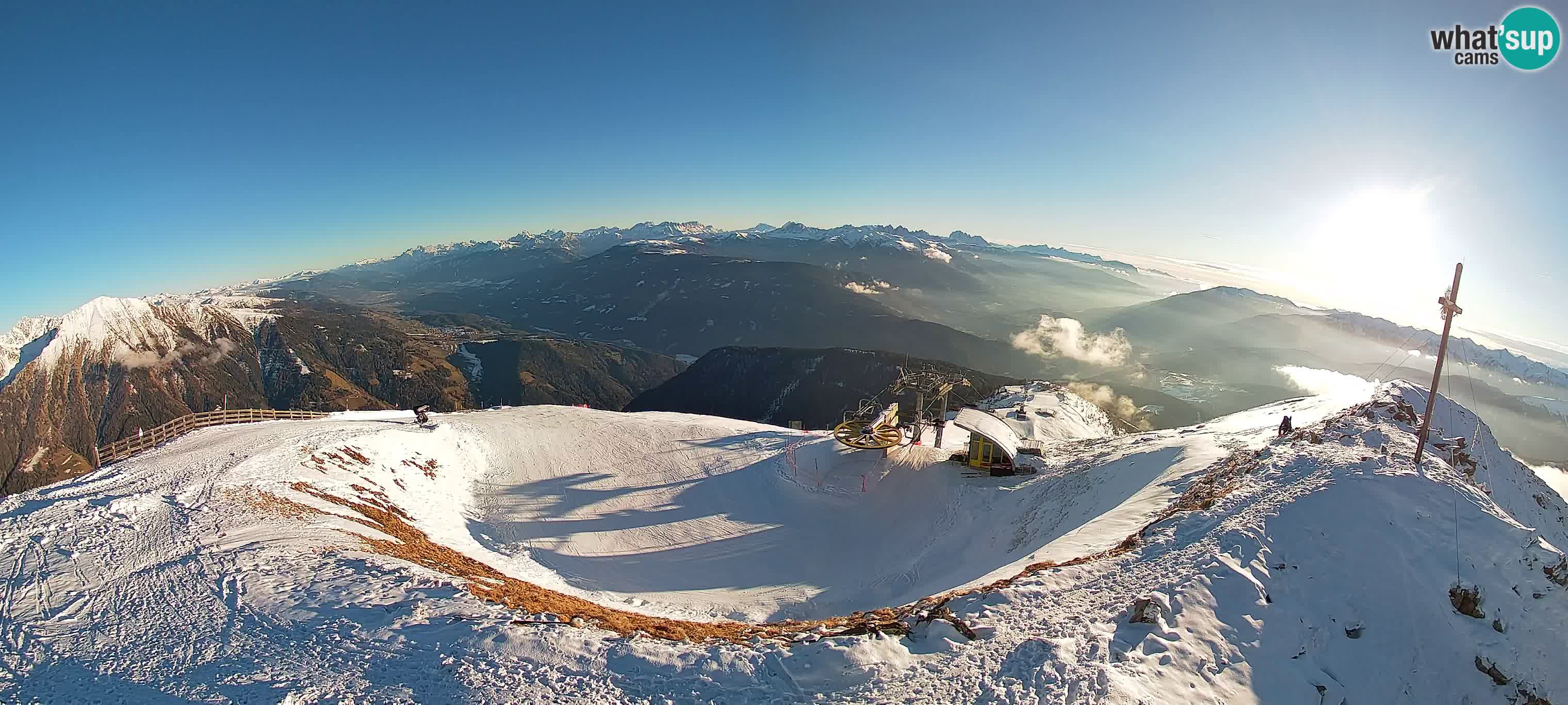 Spletna kamera Gitschlift / sedežnica Gitsch – Zgornja postaja (2.512 m)