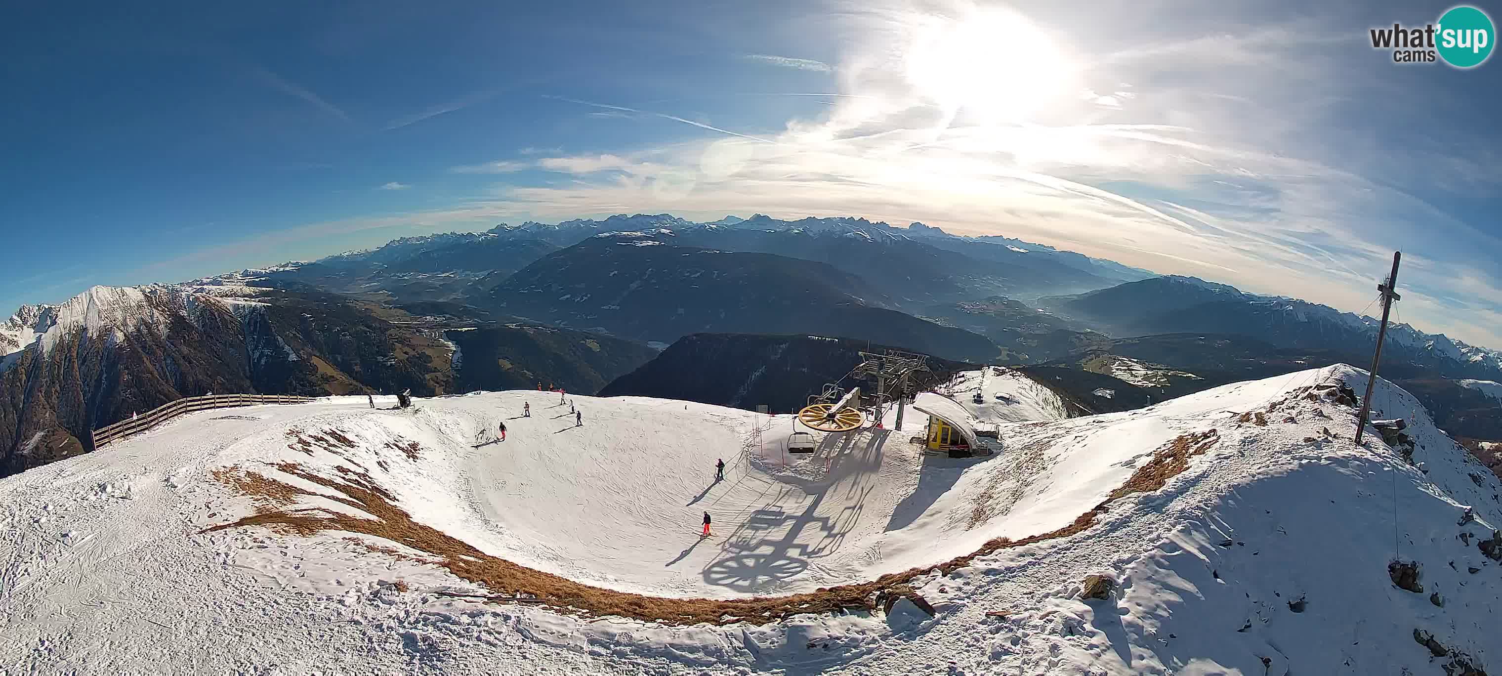Spletna kamera Gitschlift / sedežnica Gitsch – Zgornja postaja (2.512 m)
