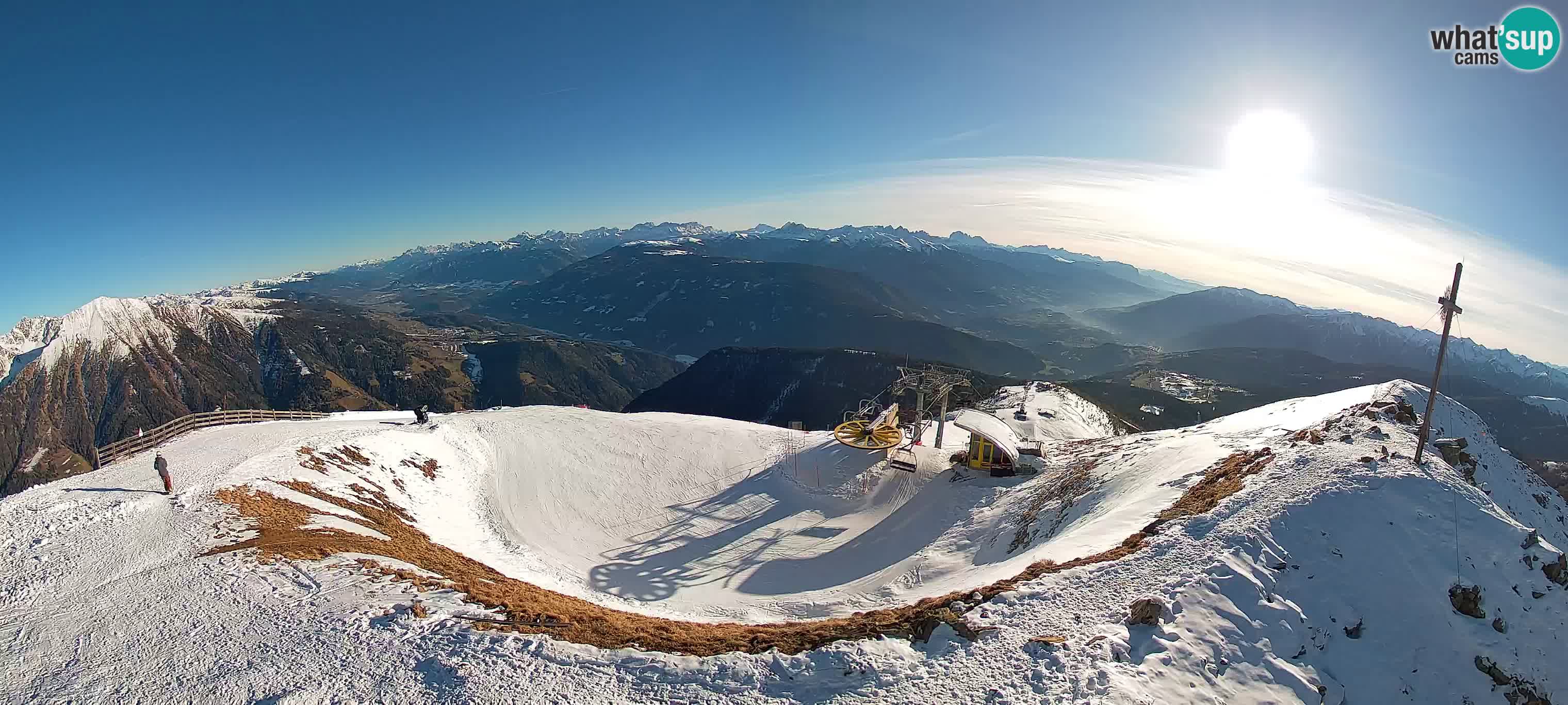 Spletna kamera Gitschlift / sedežnica Gitsch – Zgornja postaja (2.512 m)