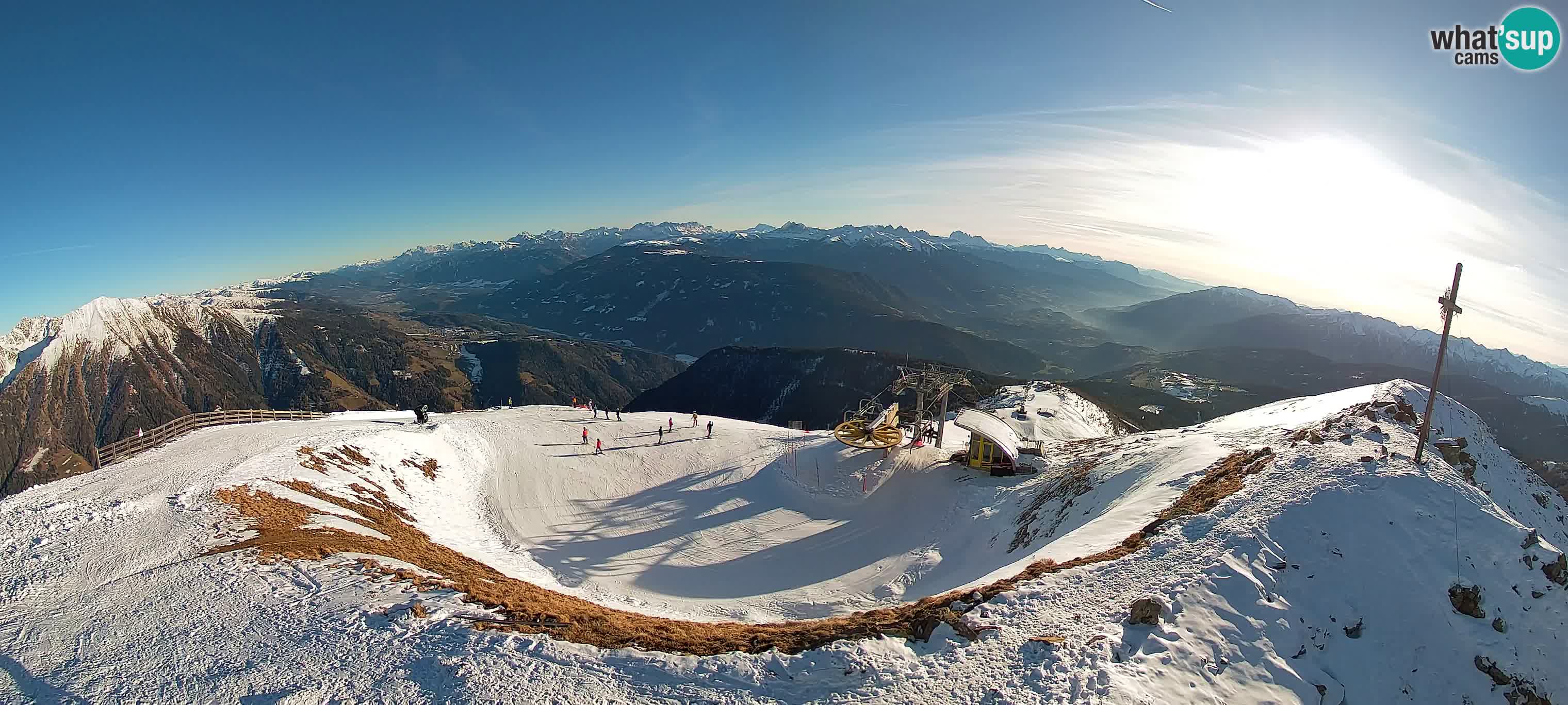 Spletna kamera Gitschlift / sedežnica Gitsch – Zgornja postaja (2.512 m)