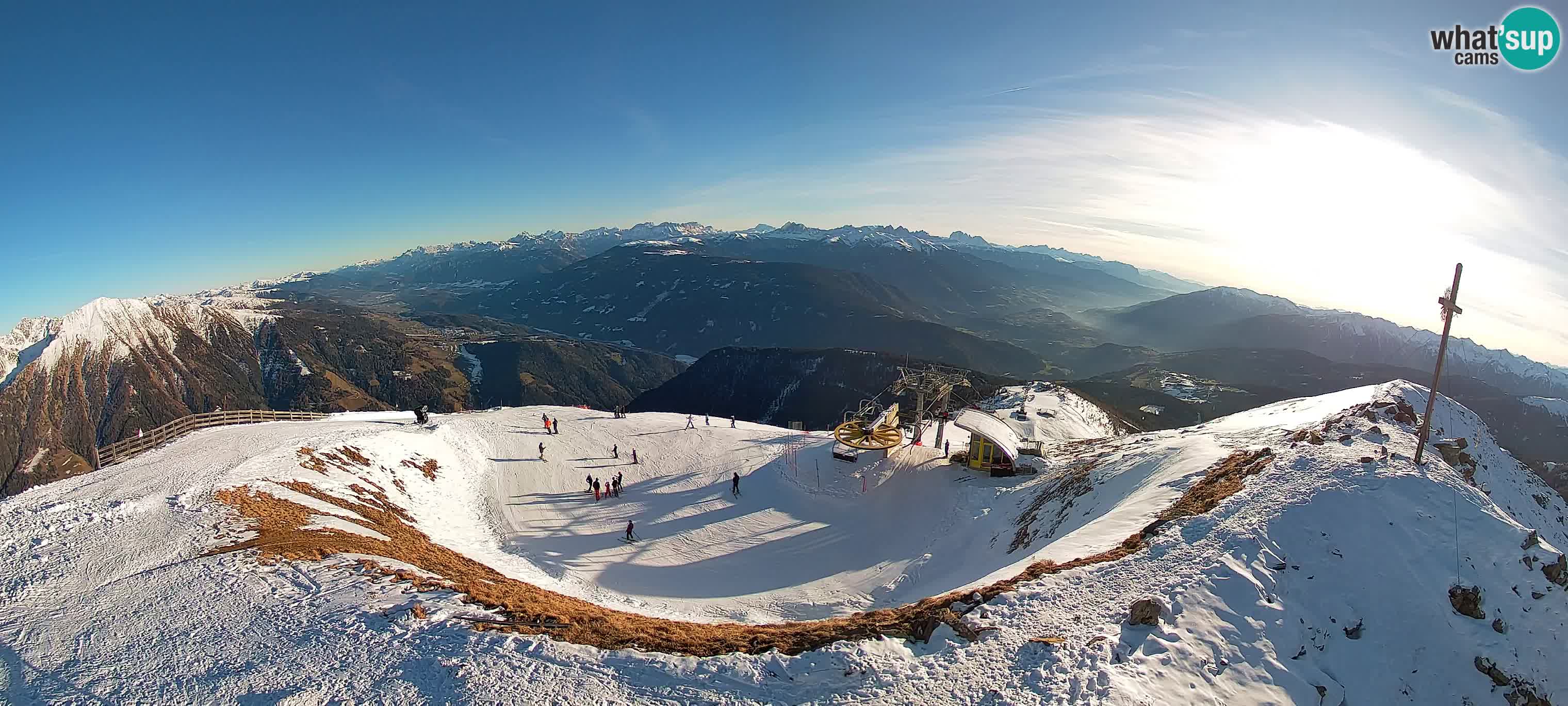 Spletna kamera Gitschlift / sedežnica Gitsch – Zgornja postaja (2.512 m)