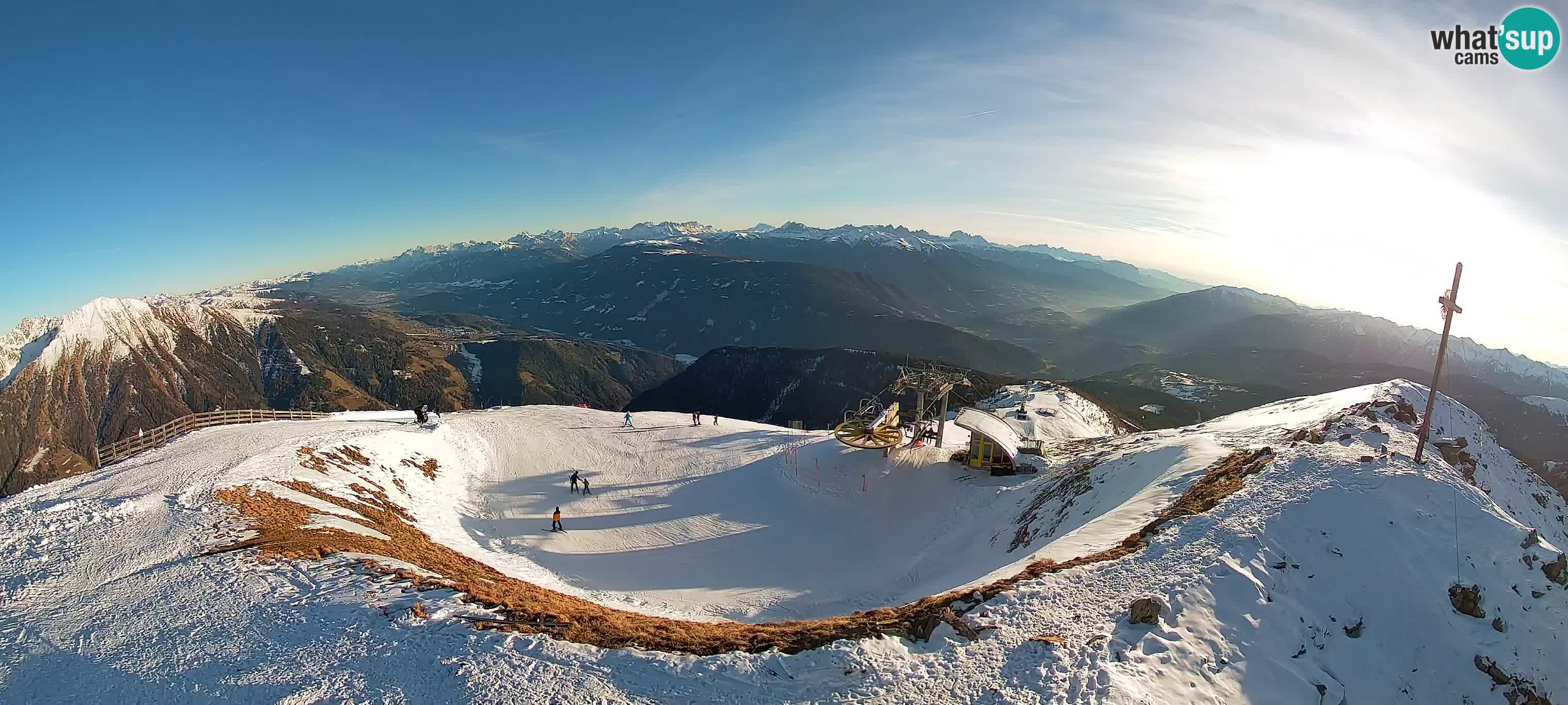 Spletna kamera Gitschlift / sedežnica Gitsch – Zgornja postaja (2.512 m)