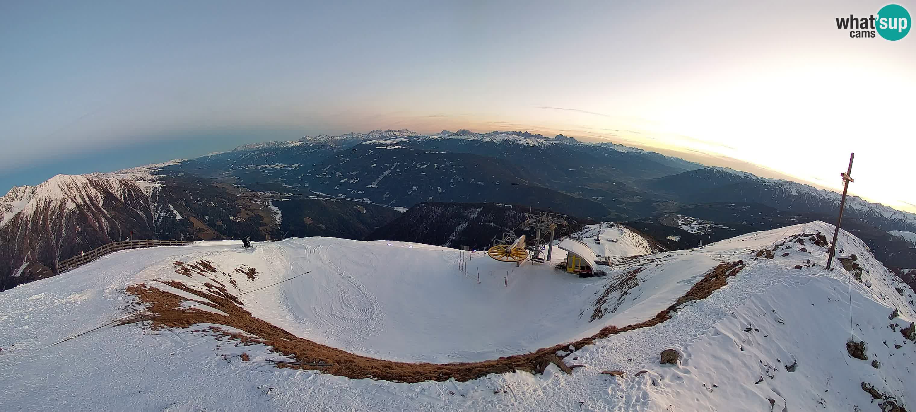 Spletna kamera Gitschlift / sedežnica Gitsch – Zgornja postaja (2.512 m)