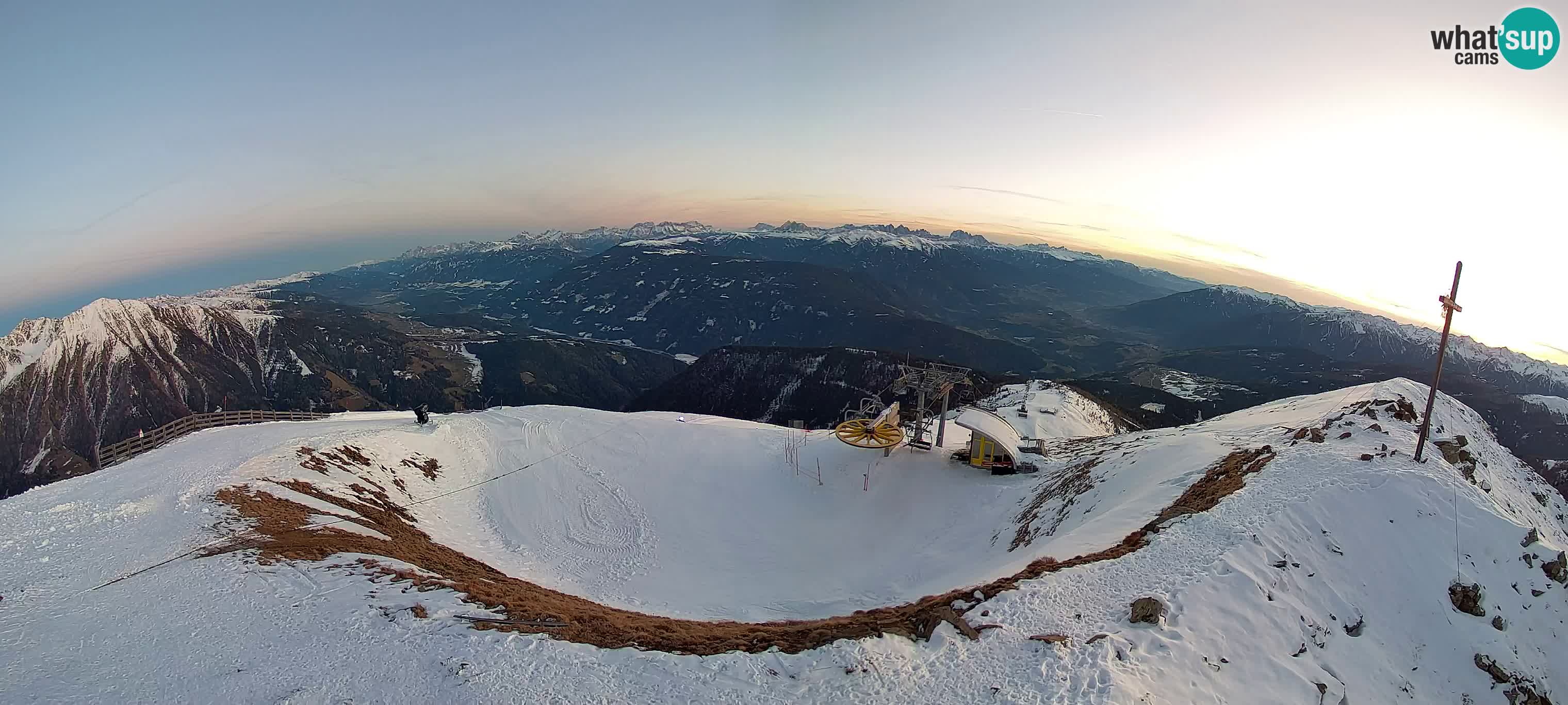 Spletna kamera Gitschlift / sedežnica Gitsch – Zgornja postaja (2.512 m)