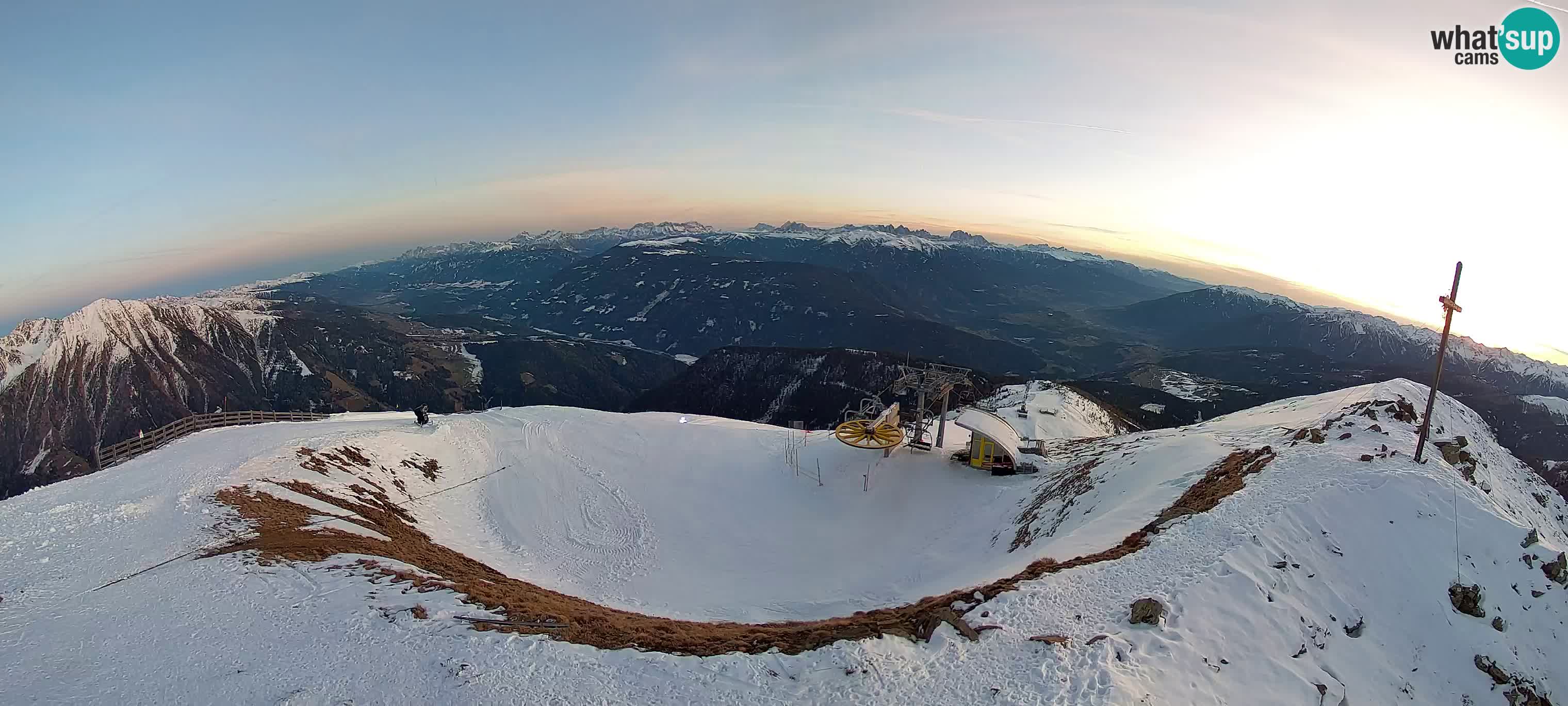 Spletna kamera Gitschlift / sedežnica Gitsch – Zgornja postaja (2.512 m)