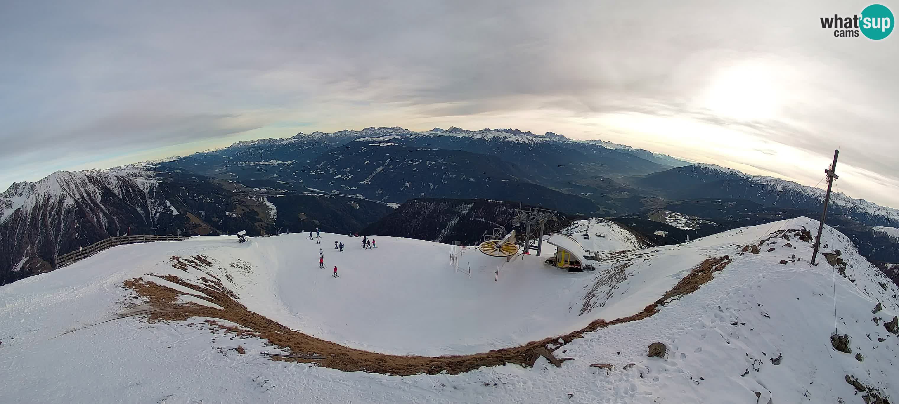 Spletna kamera Gitschlift / sedežnica Gitsch – Zgornja postaja (2.512 m)