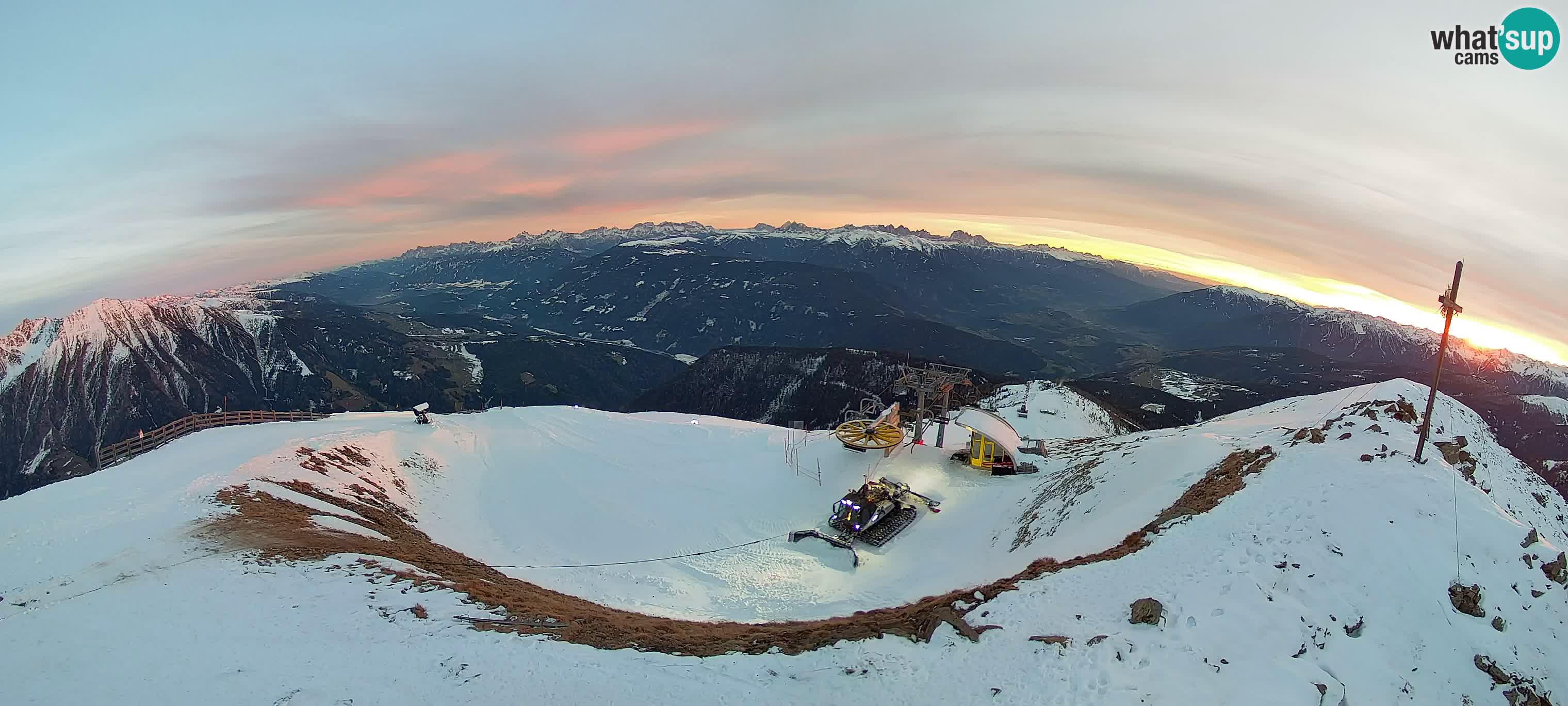 Spletna kamera Gitschlift / sedežnica Gitsch – Zgornja postaja (2.512 m)