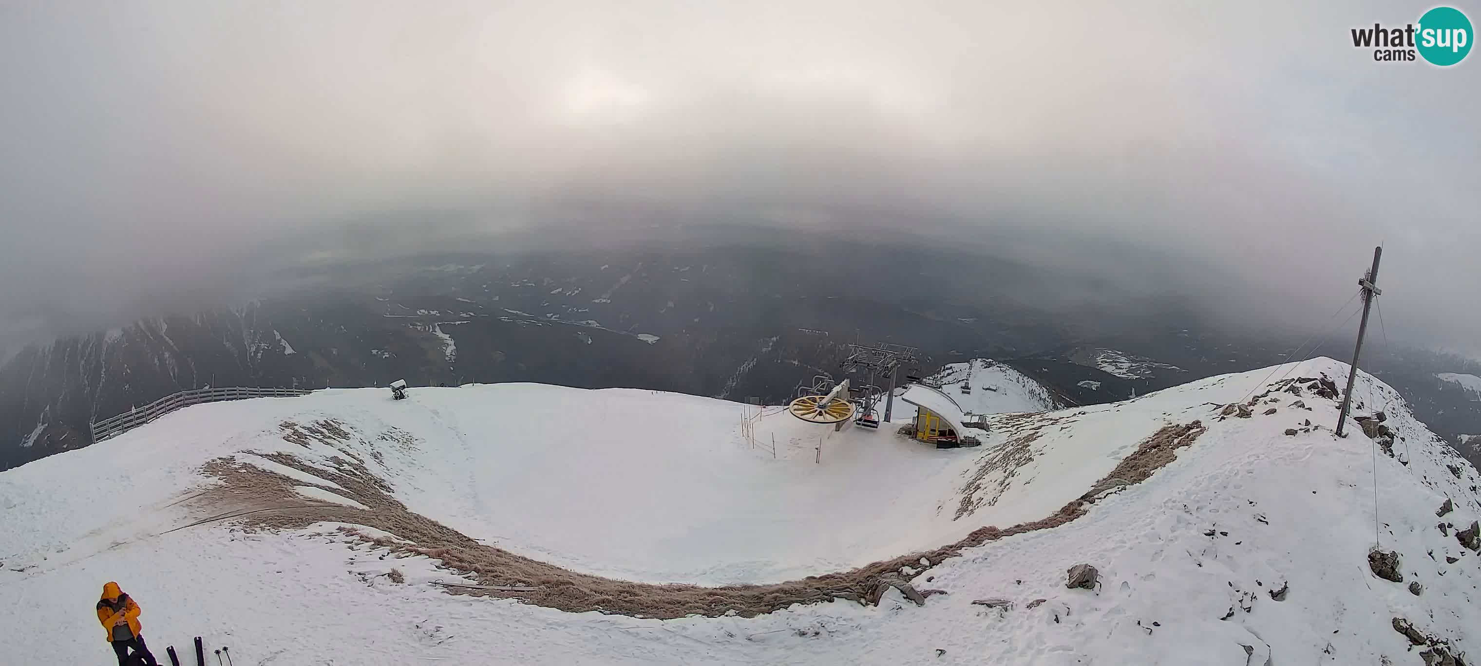 Spletna kamera Gitschlift / sedežnica Gitsch – Zgornja postaja (2.512 m)