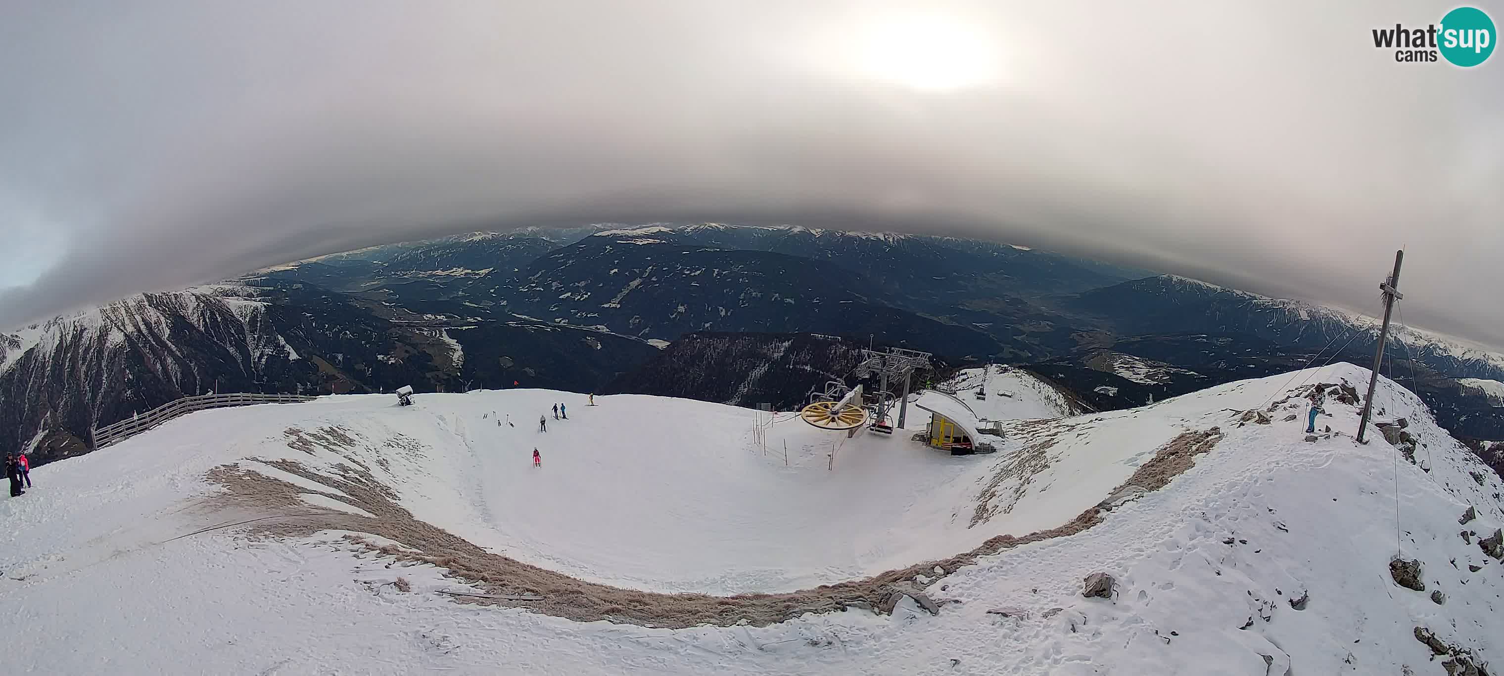 Spletna kamera Gitschlift / sedežnica Gitsch – Zgornja postaja (2.512 m)