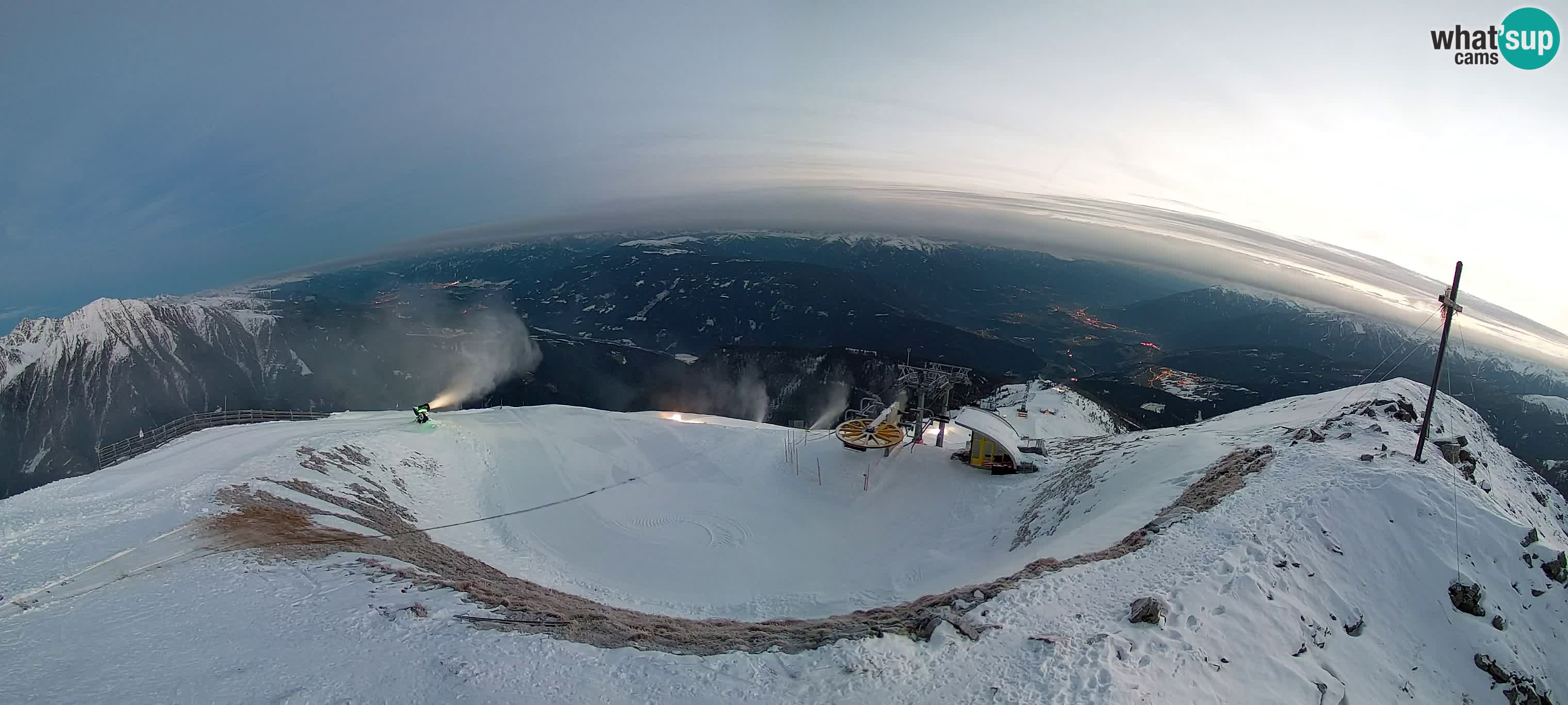 Spletna kamera Gitschlift / sedežnica Gitsch – Zgornja postaja (2.512 m)