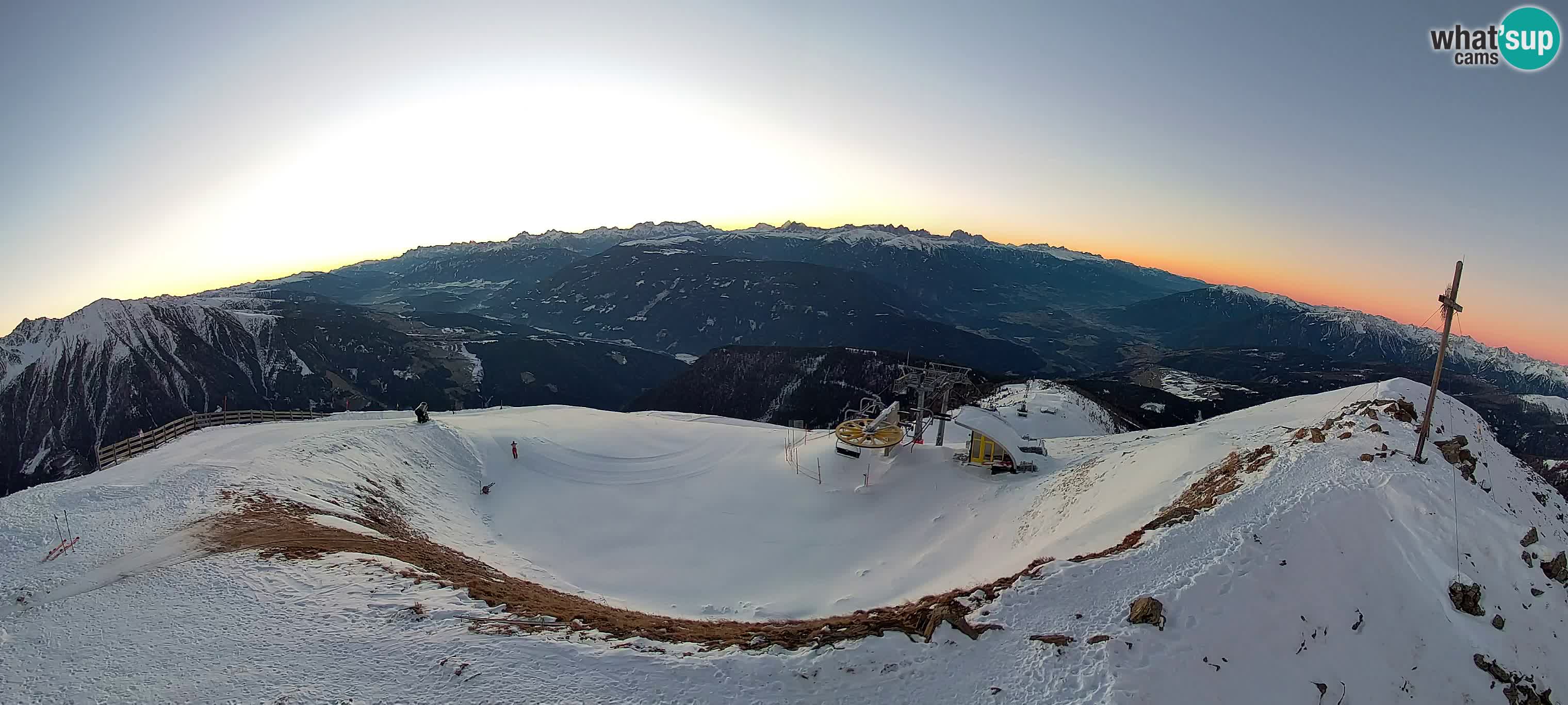 Spletna kamera Gitschlift / sedežnica Gitsch – Zgornja postaja (2.512 m)
